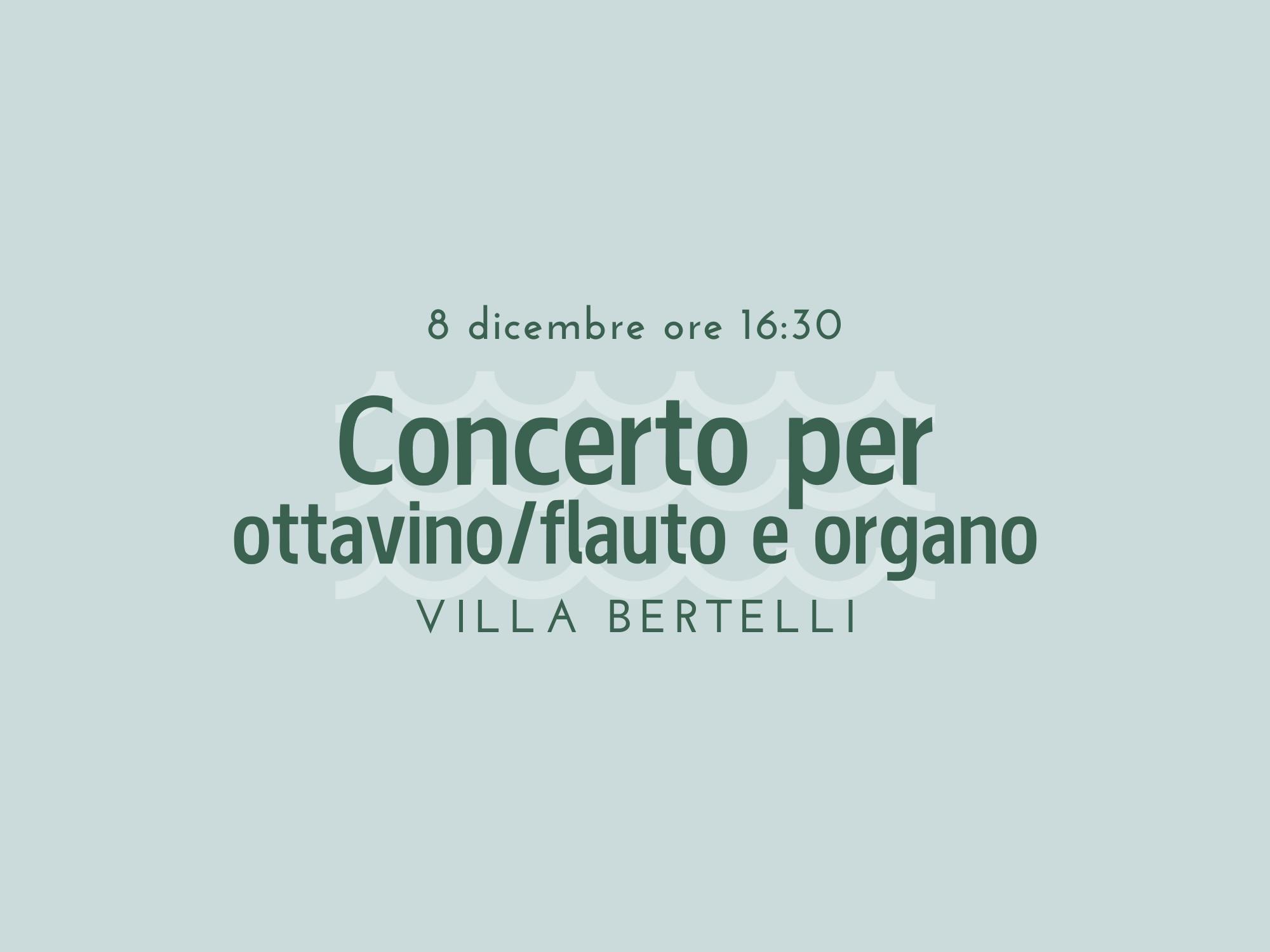 Copertina concerto dell'8 dicembre 2024