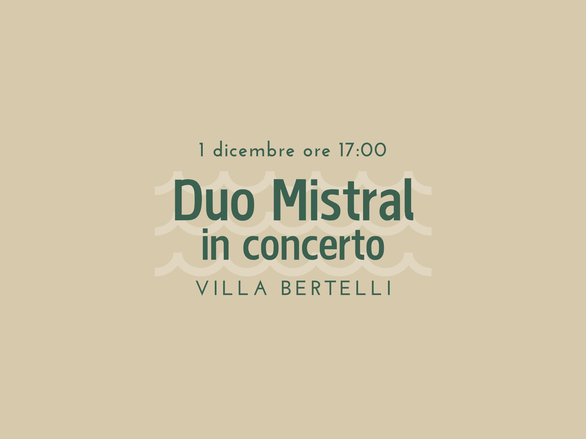 Copertina Duo Mistral