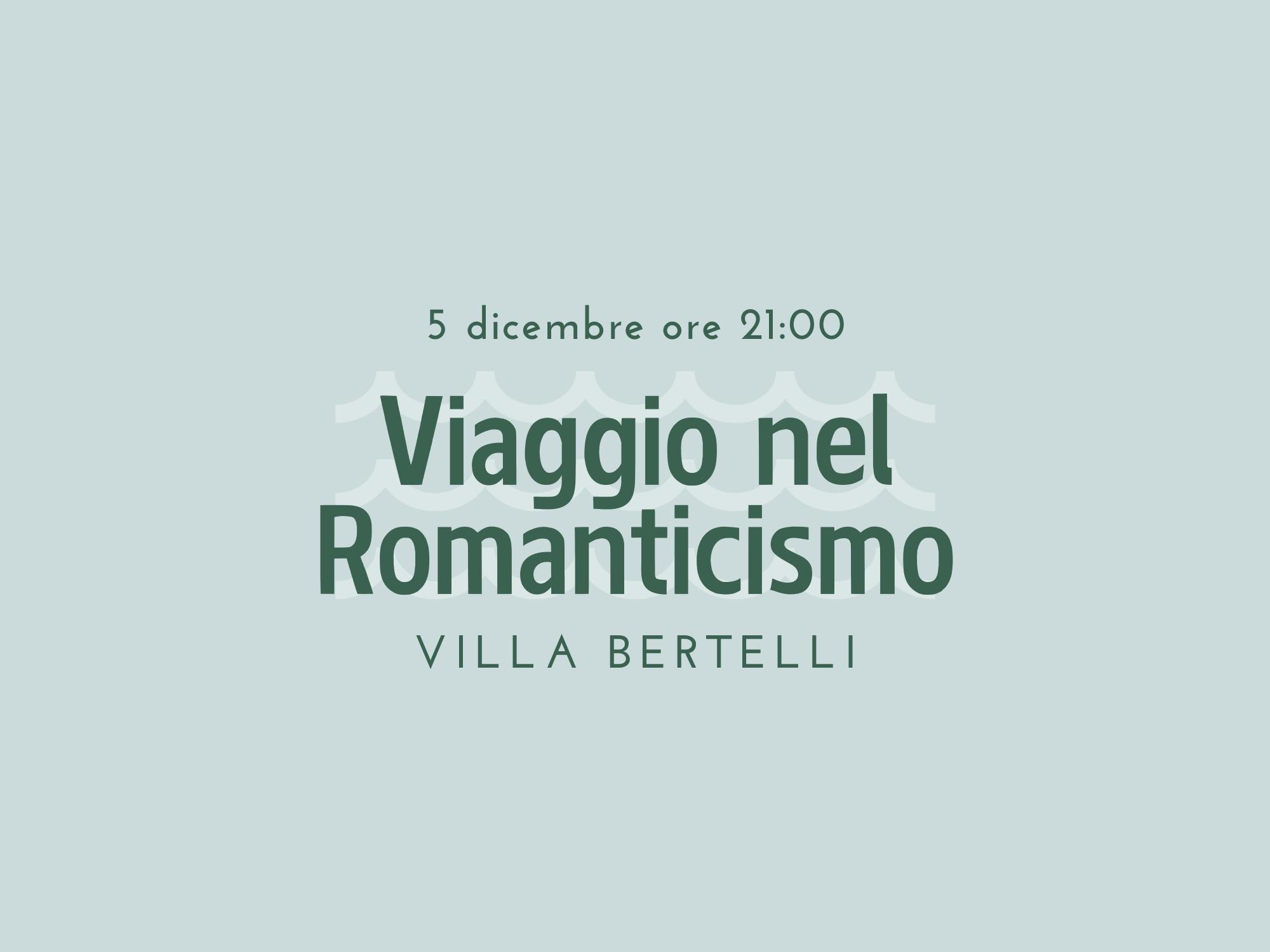 Copertina viaggio nel romanticismo