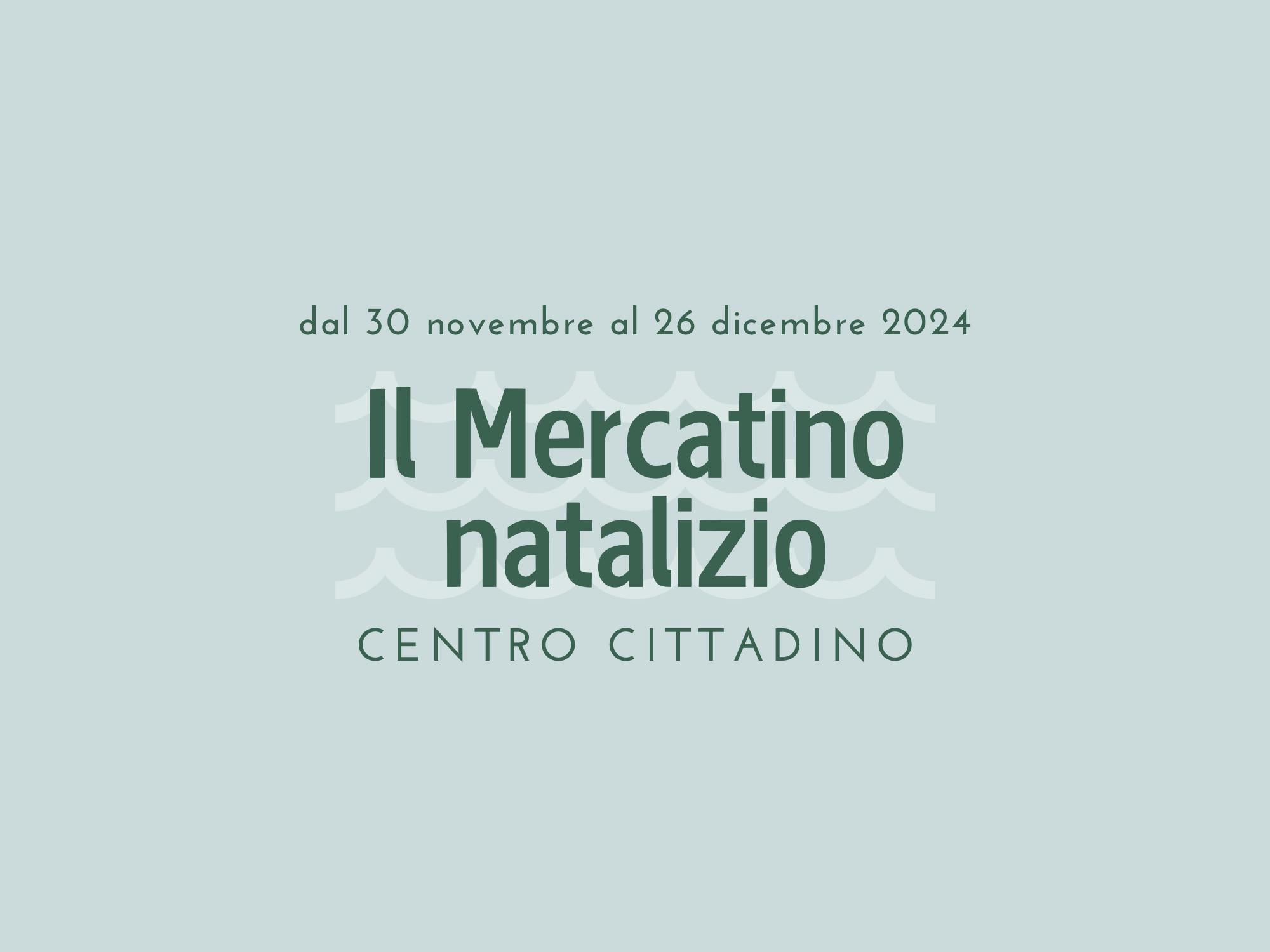 Copertina il mercato natalizio