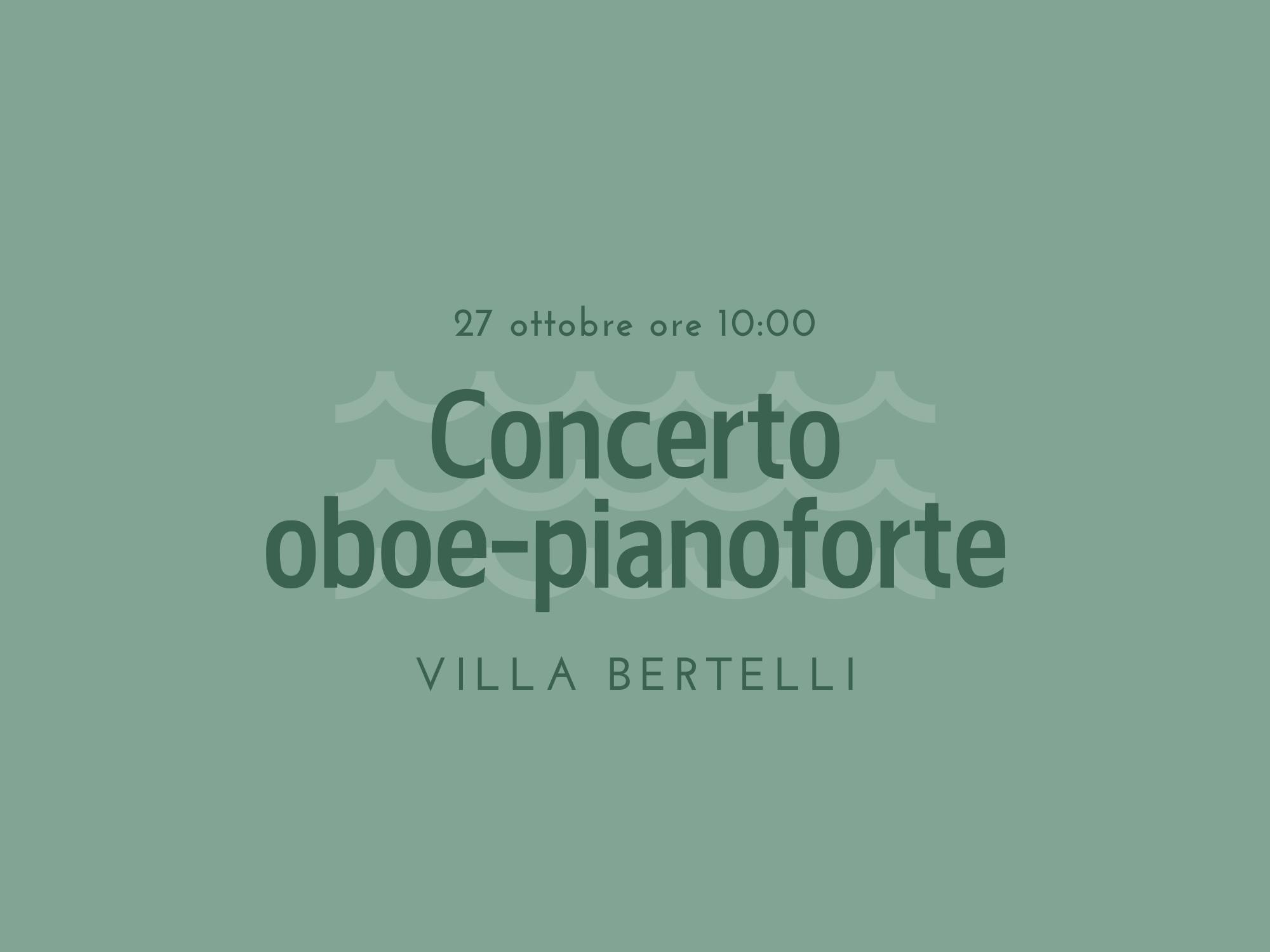 Copertina Concerto oboe-pianoforte