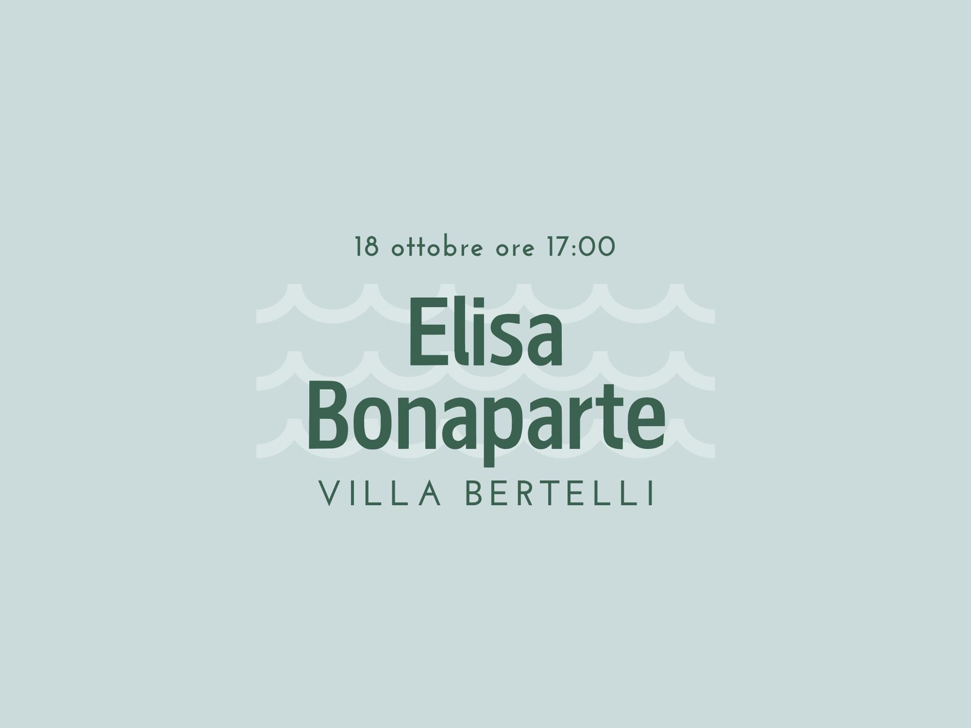 Copertina Elisa Bonaparte