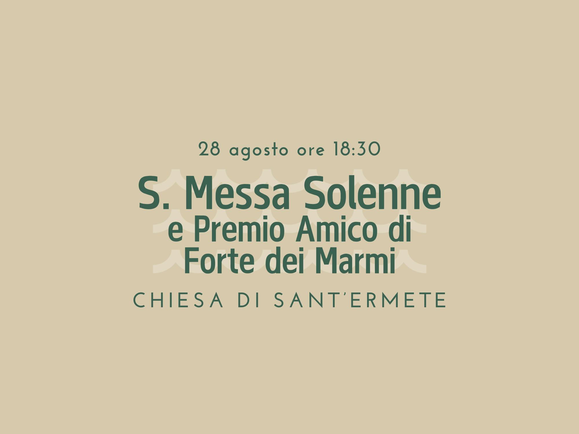 Copertina Santa Messa solenne di Sant'Ermete