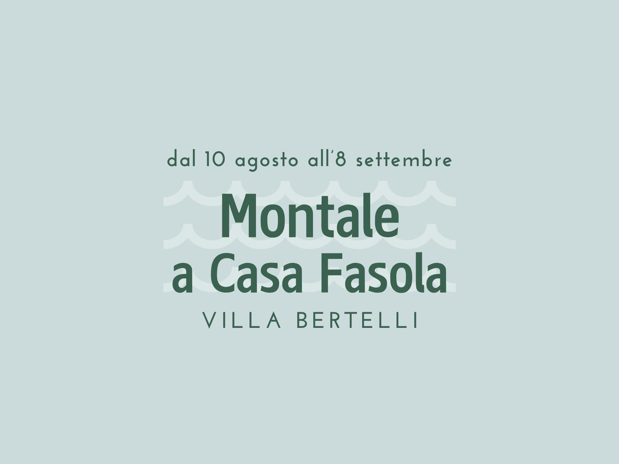 Copertina Montale a Casa Fasolav