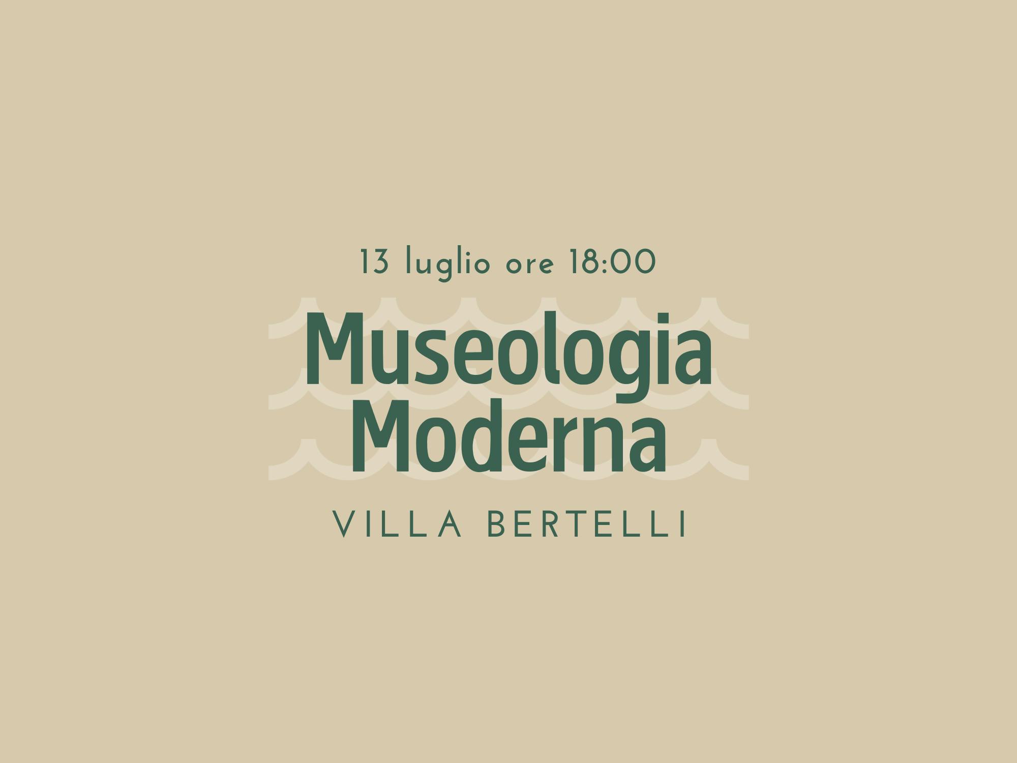Copertina Museologia moderna