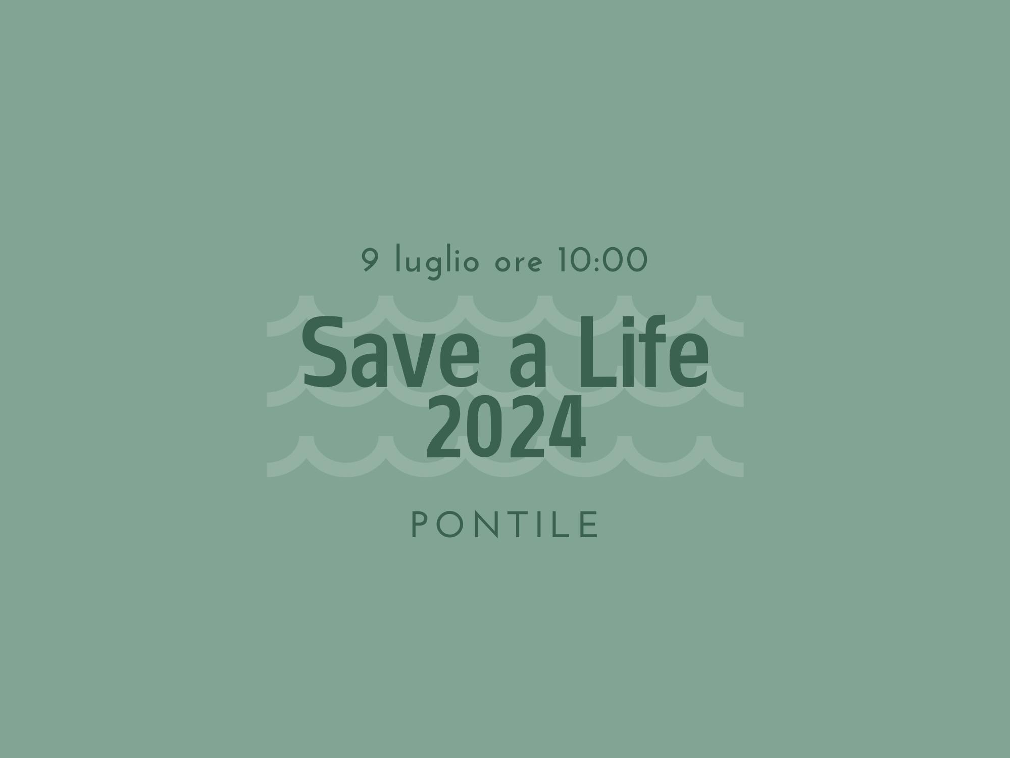 Copertina Save a Life 2024