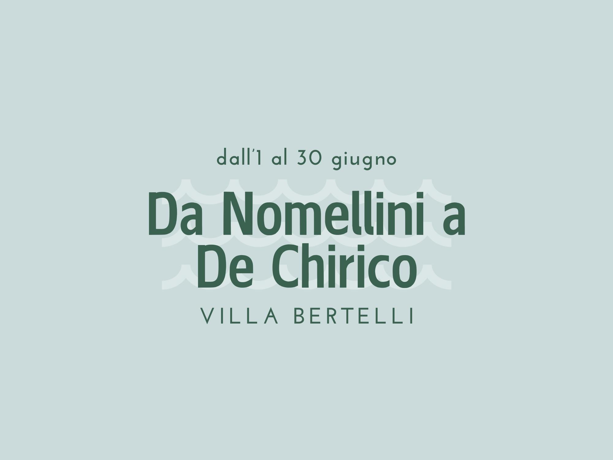 Copertina Da Nomellini a De Chirico