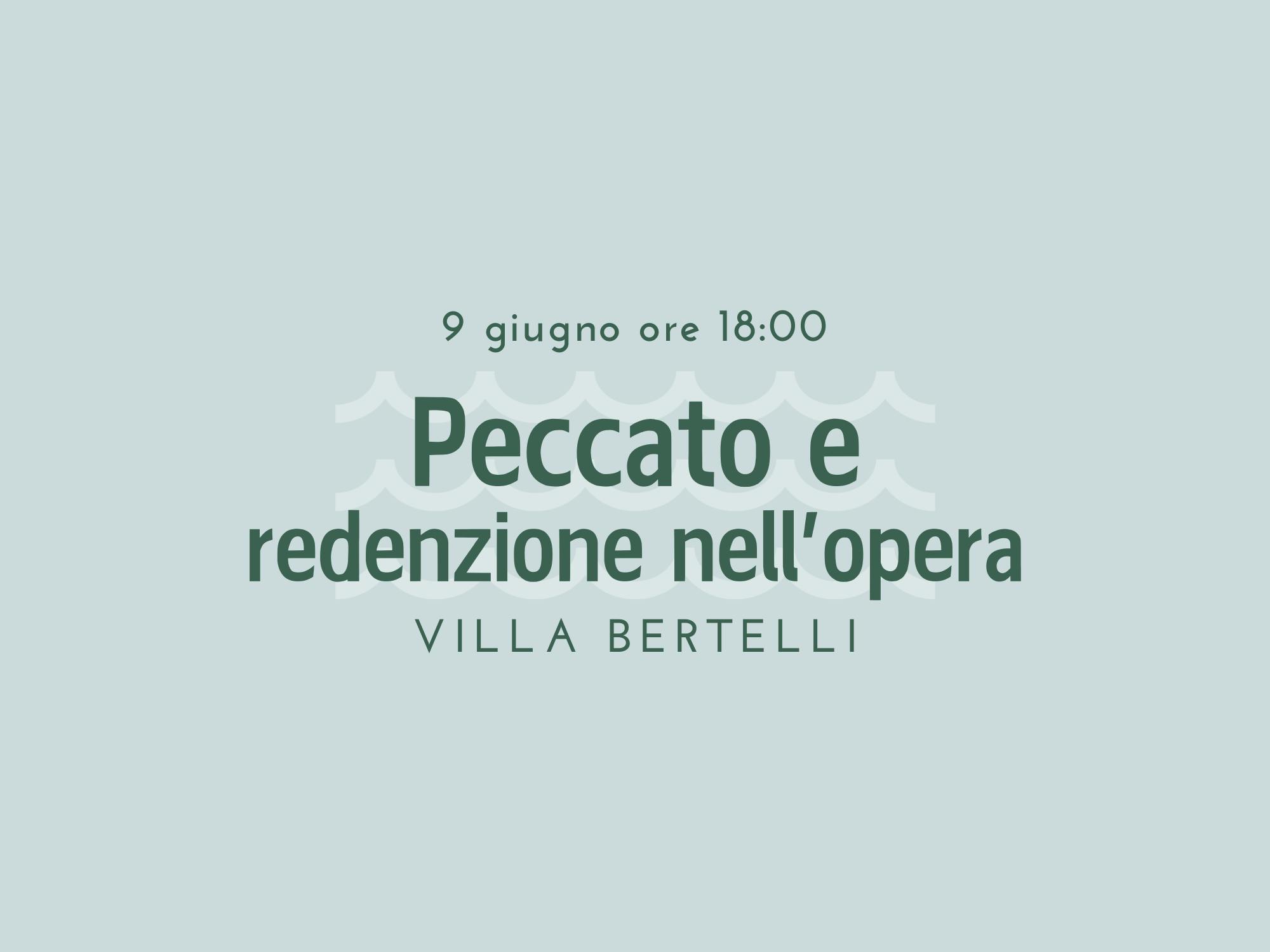 Copertina Peccato e redenzione nell'opera