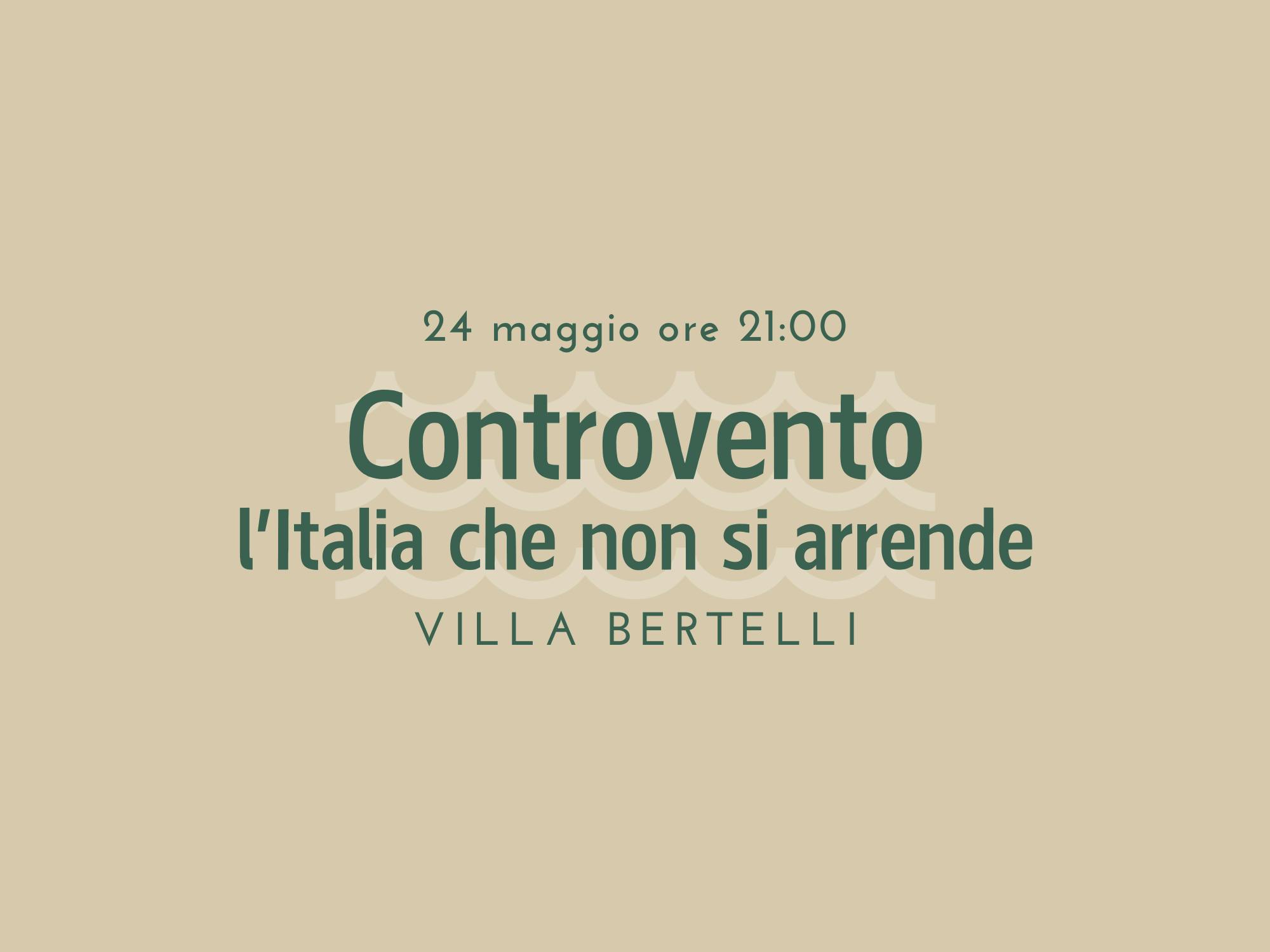 Copertina Controvento