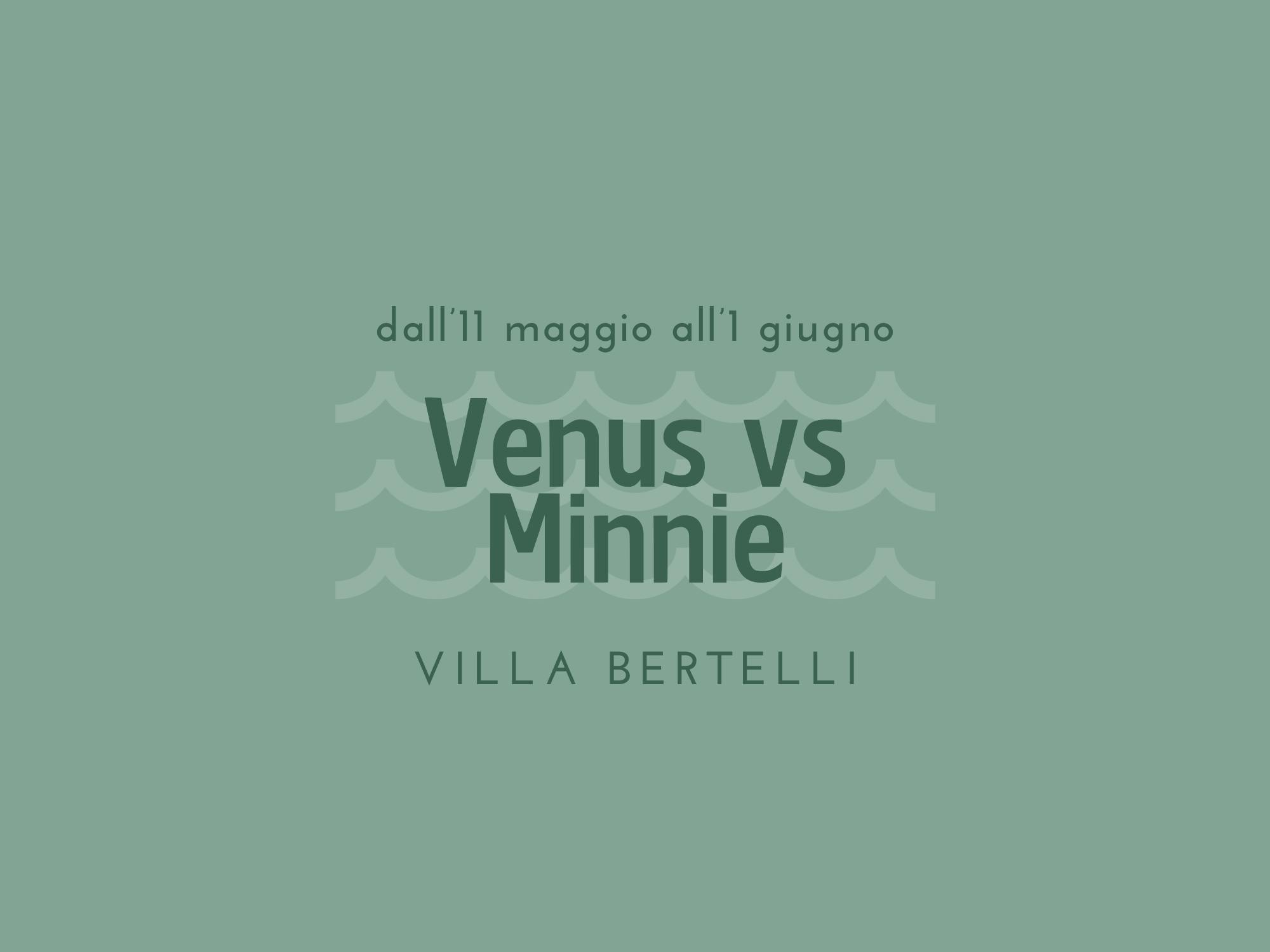 Copertina mostra Venus vs Minnie