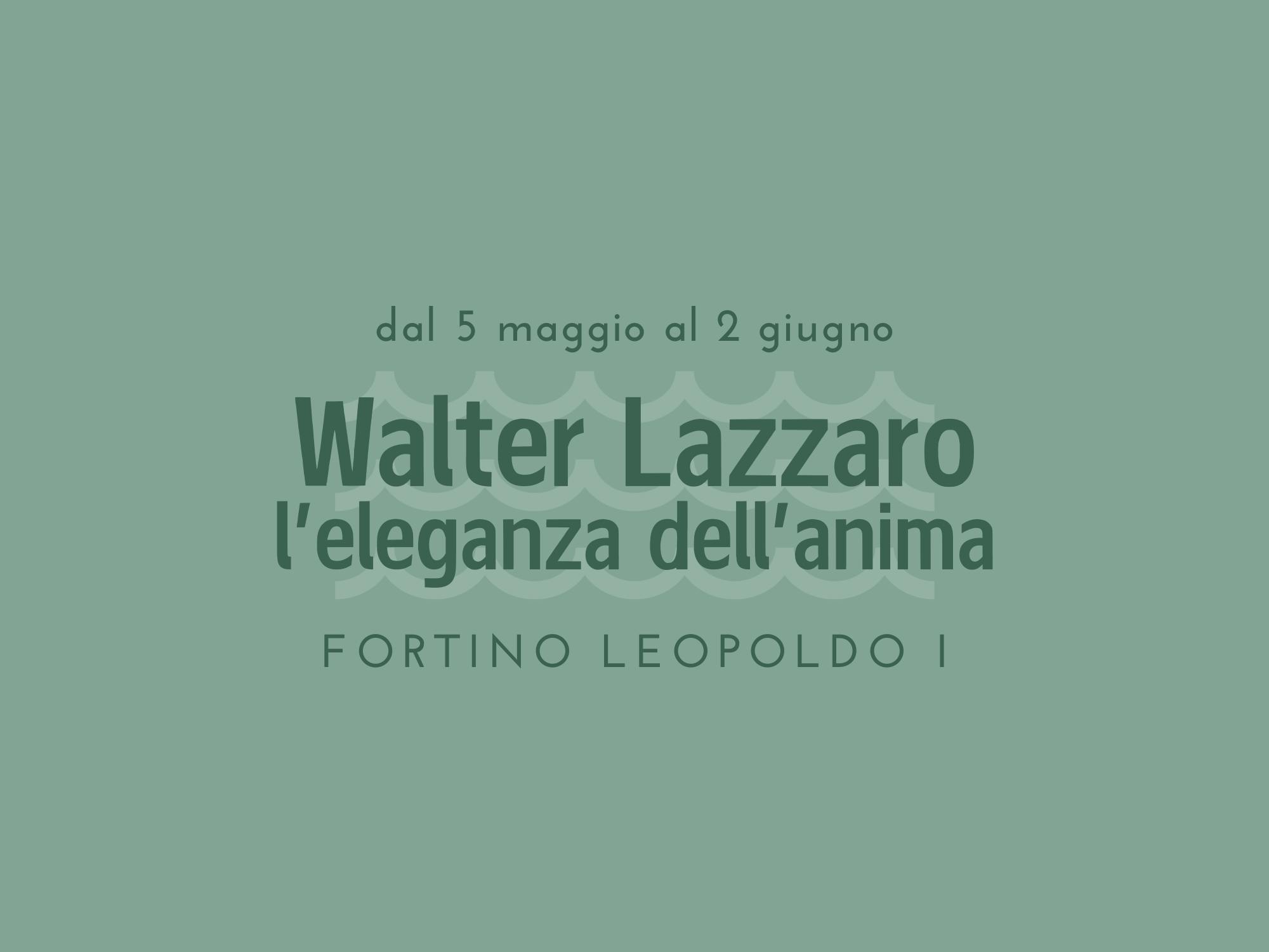 Copertina Walter Lazzaro l'eleganza dell'anima