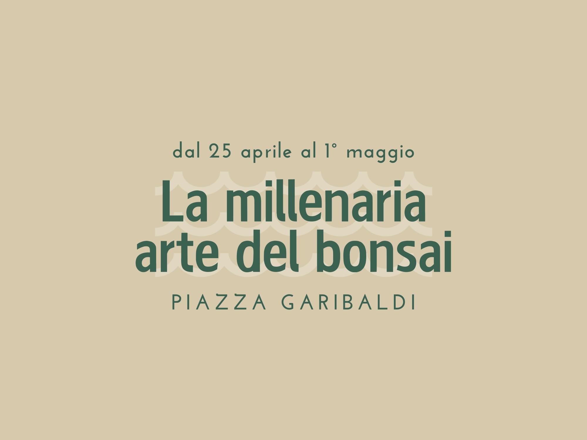 Copertina La millenaria arte del bonsai