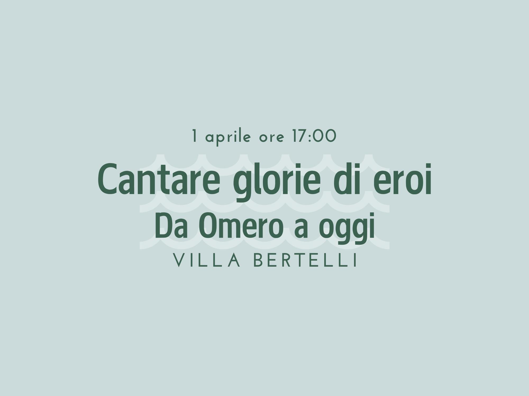 Copertina Cantare glorie di eroi