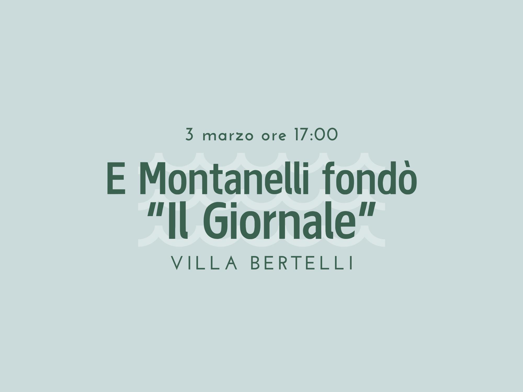 Copertina E Montanelli fondò Il Giornale
