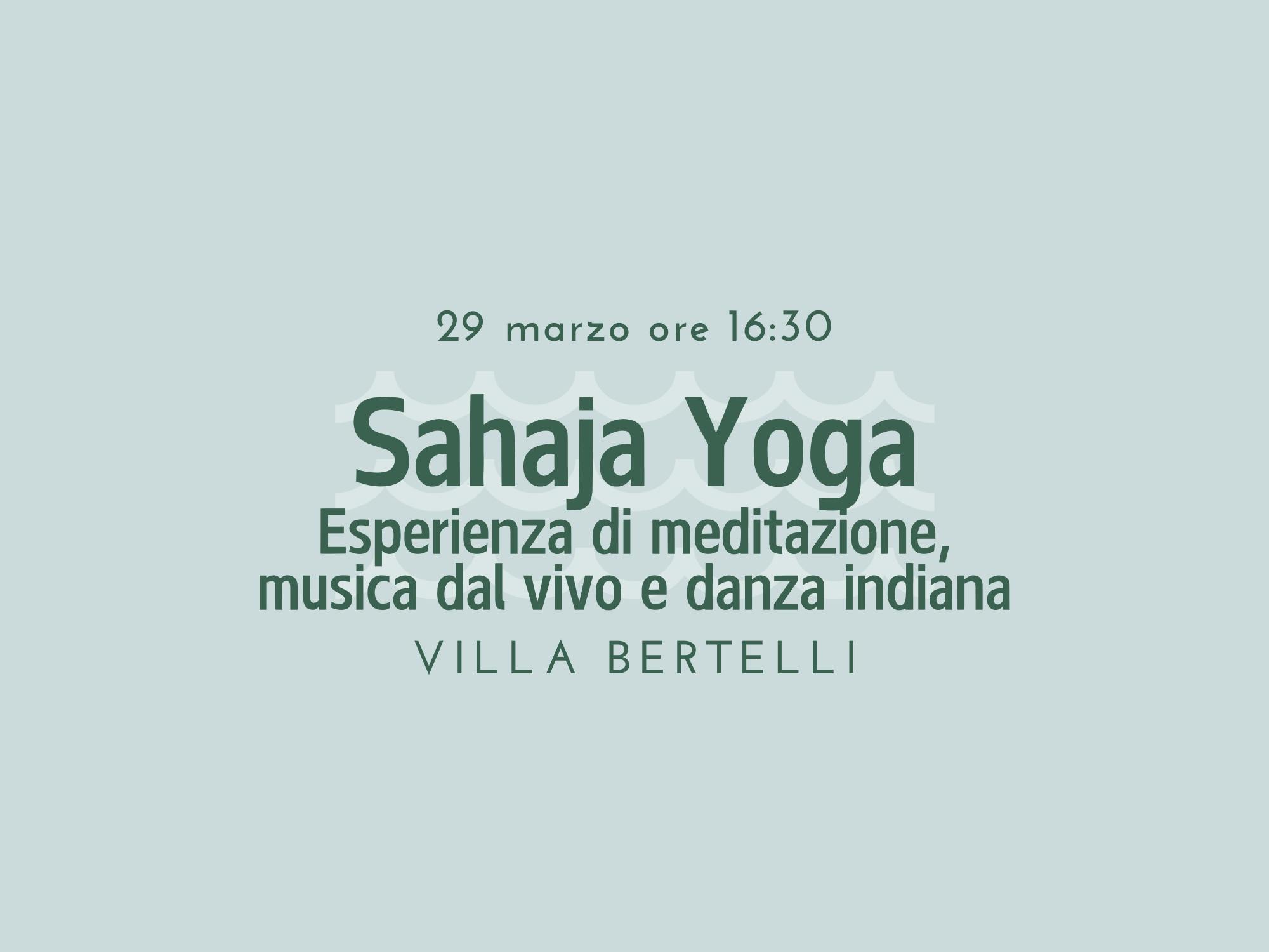 Copertina Sahaja Yoga