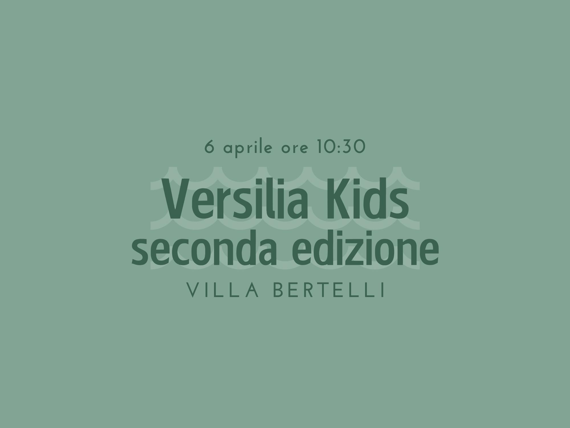 Copertina Versilia Kids seconda edizione