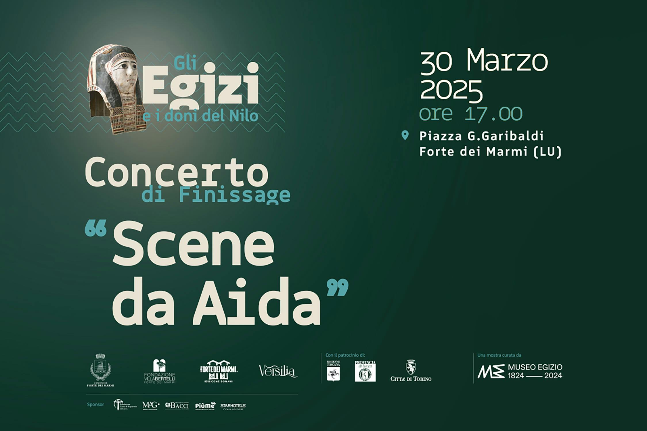 Concerto di finissage mostra "Gli Egizi e i doni del Nilo"