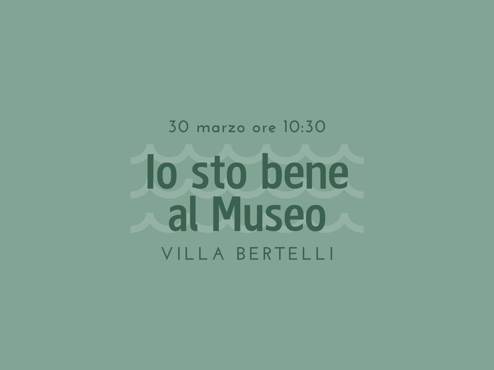 Copertina Io sto bene al Museo del 28 marzo