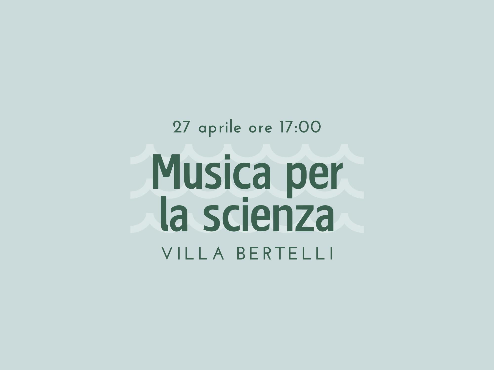 Copertina Musica per la Scienza