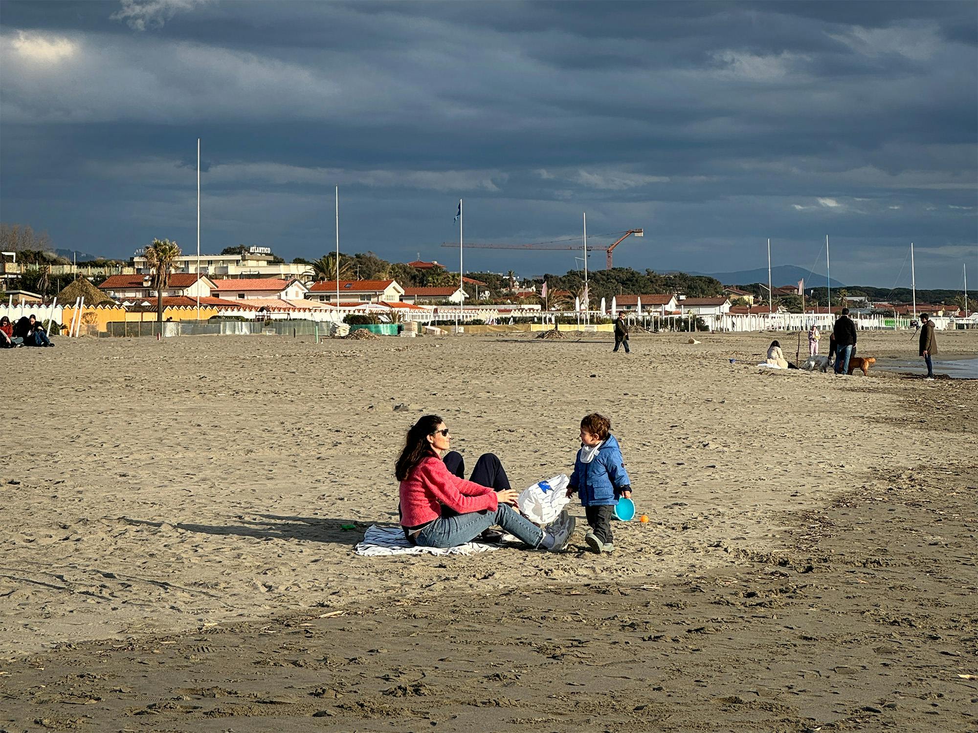 Prove di  primavera a Forte dei Marmi