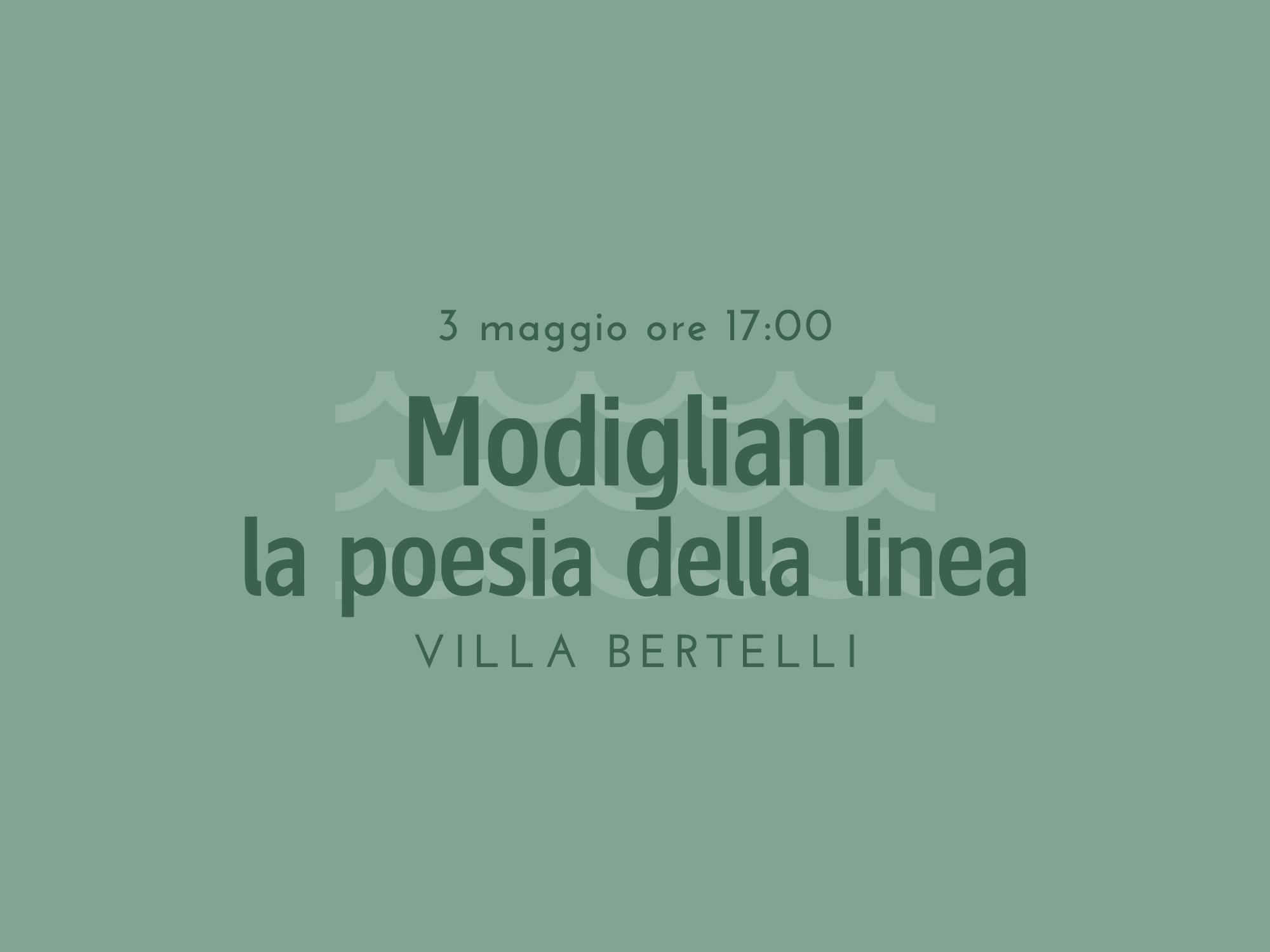 Copertina Modigliani la poesia della linea