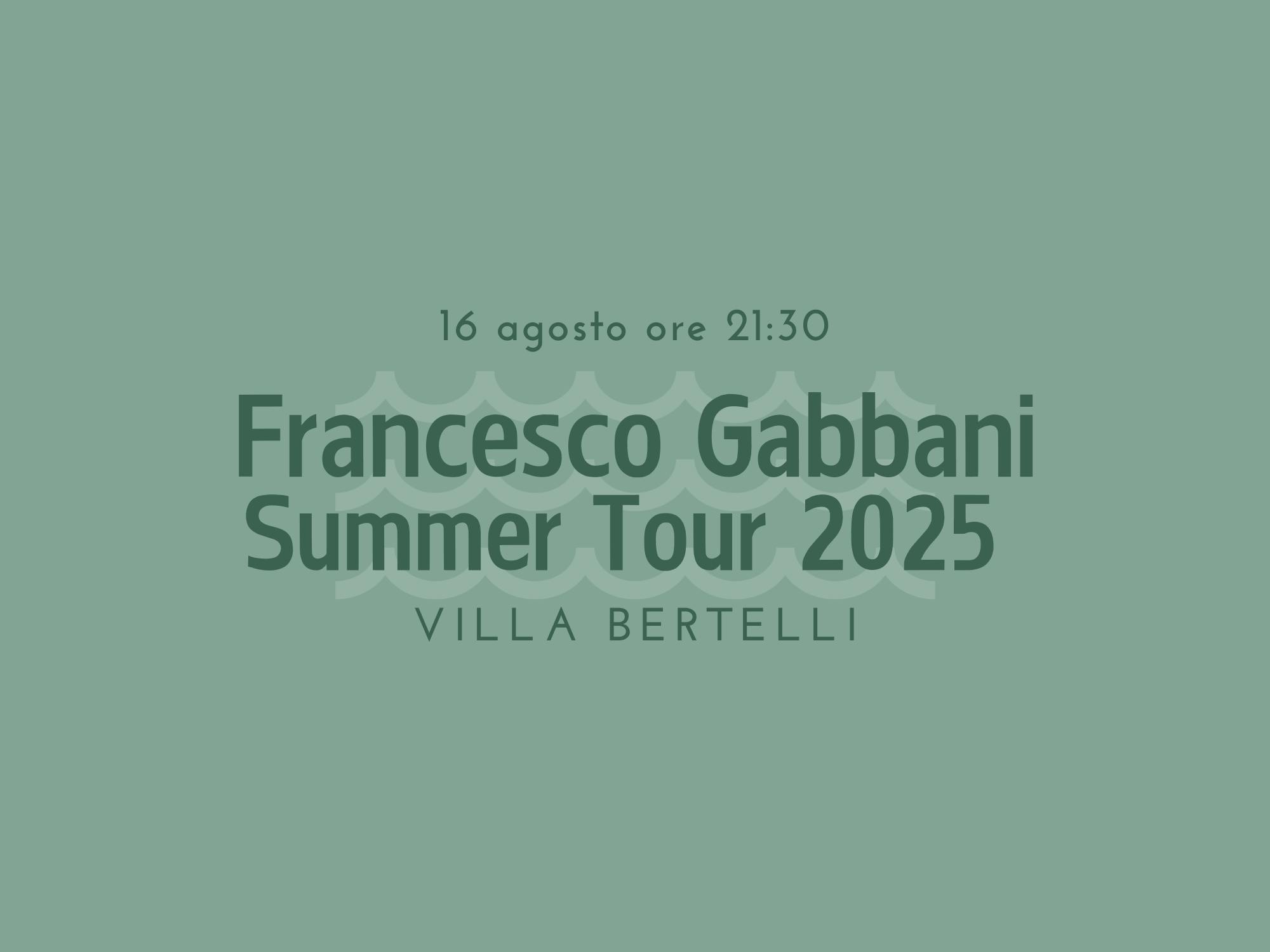 Francesco Gabbani