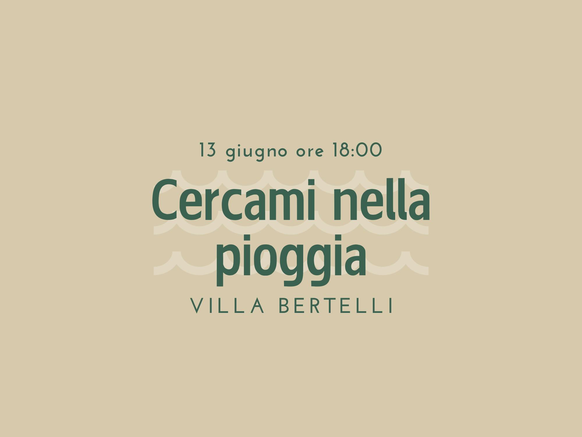 Cercami nella pioggia
