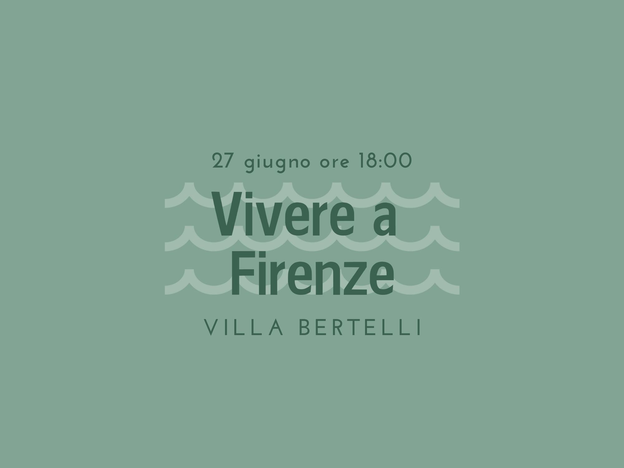 Vivere a Firenze. Un racconto tra case e botteghe.