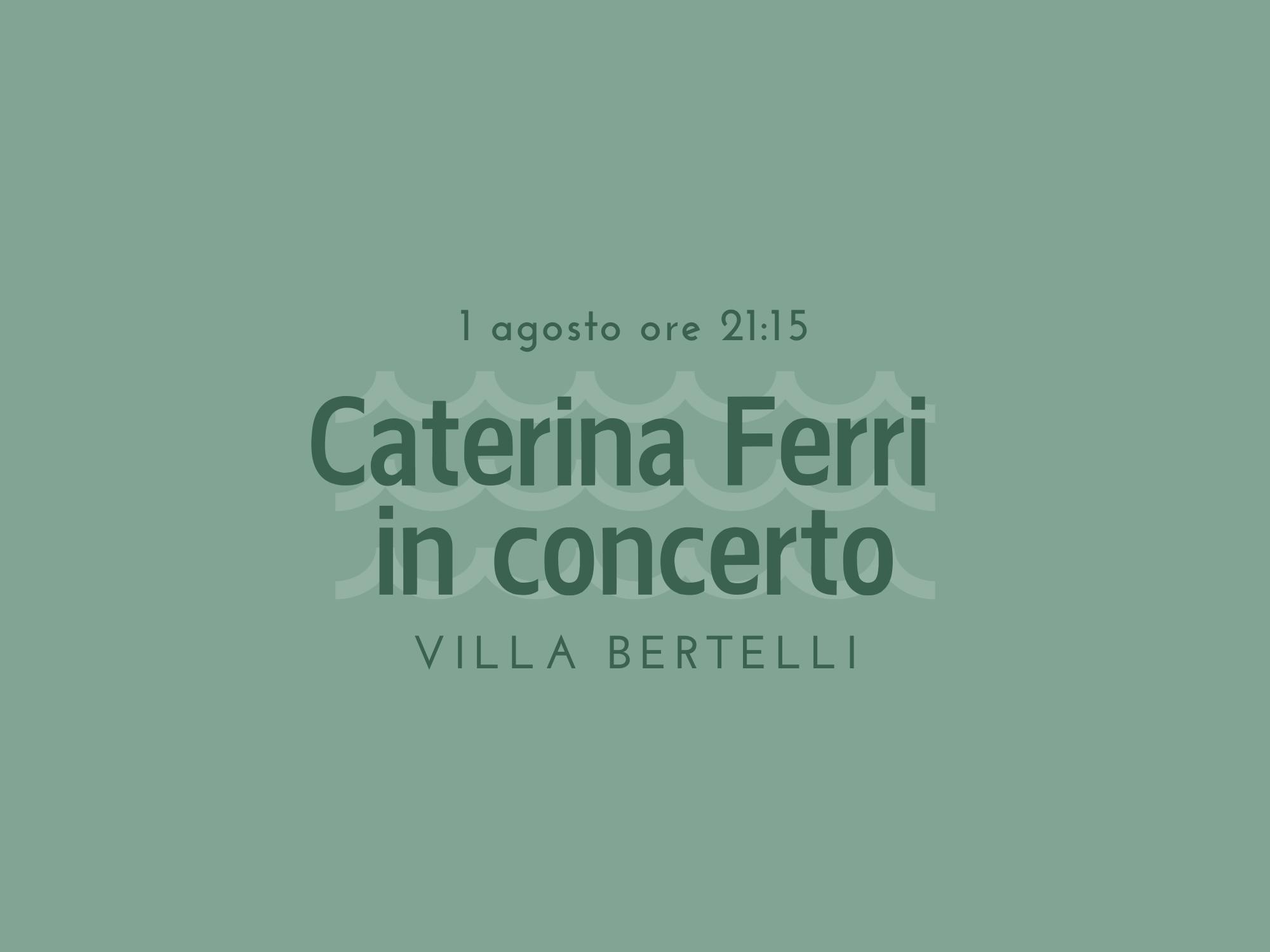 Caterina Ferri in concerto