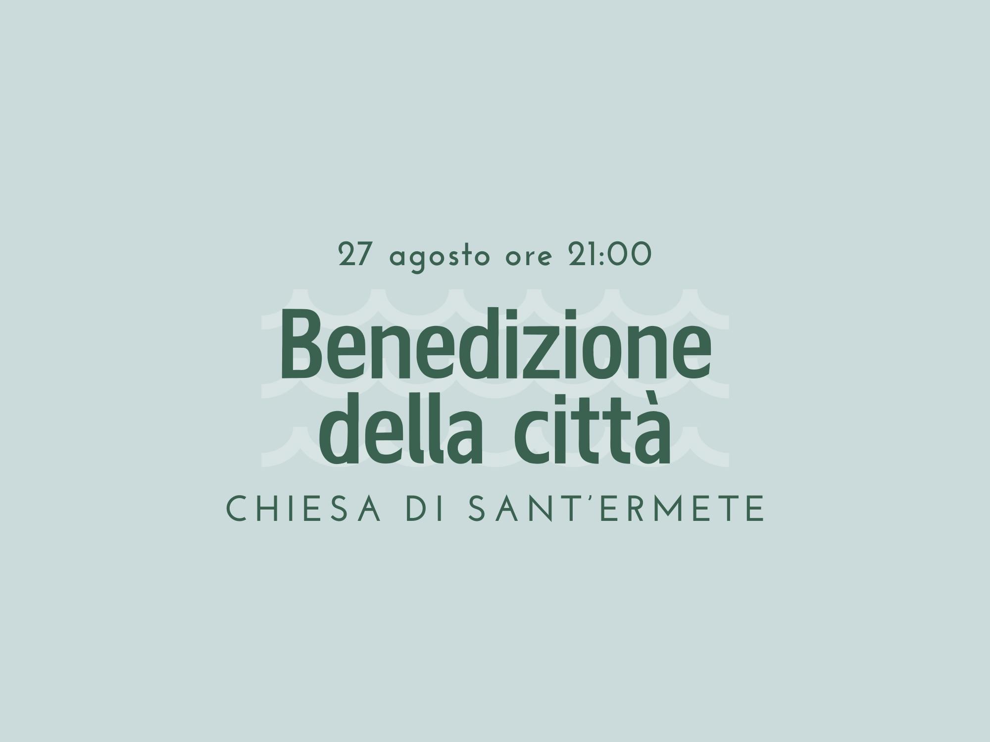 Benedizione della città