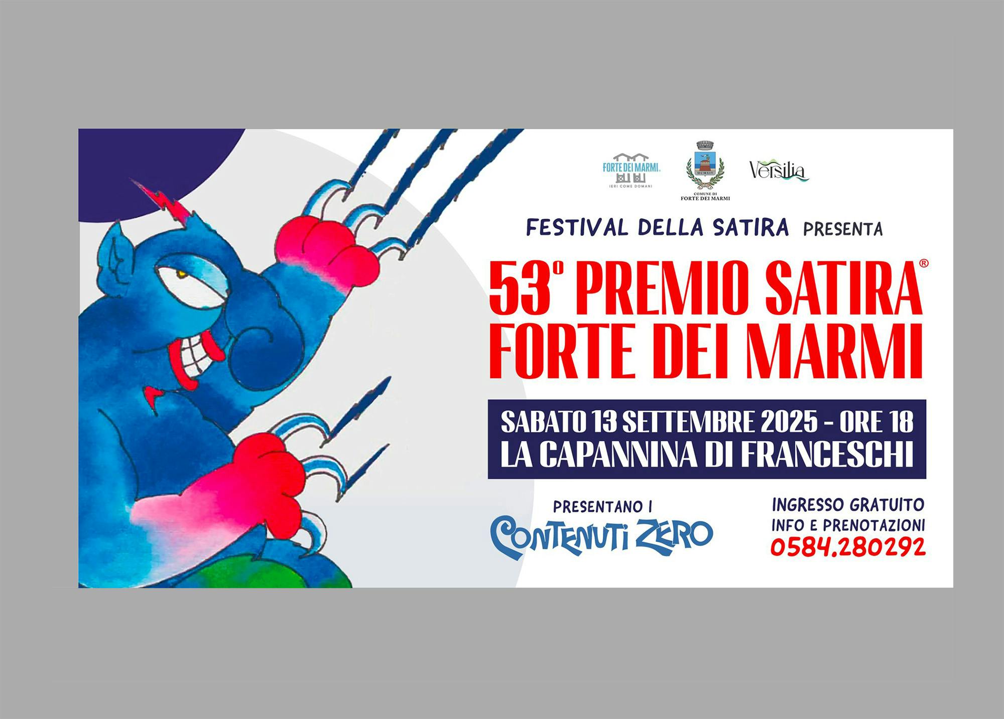 Banner Premio Satira Politica 2025