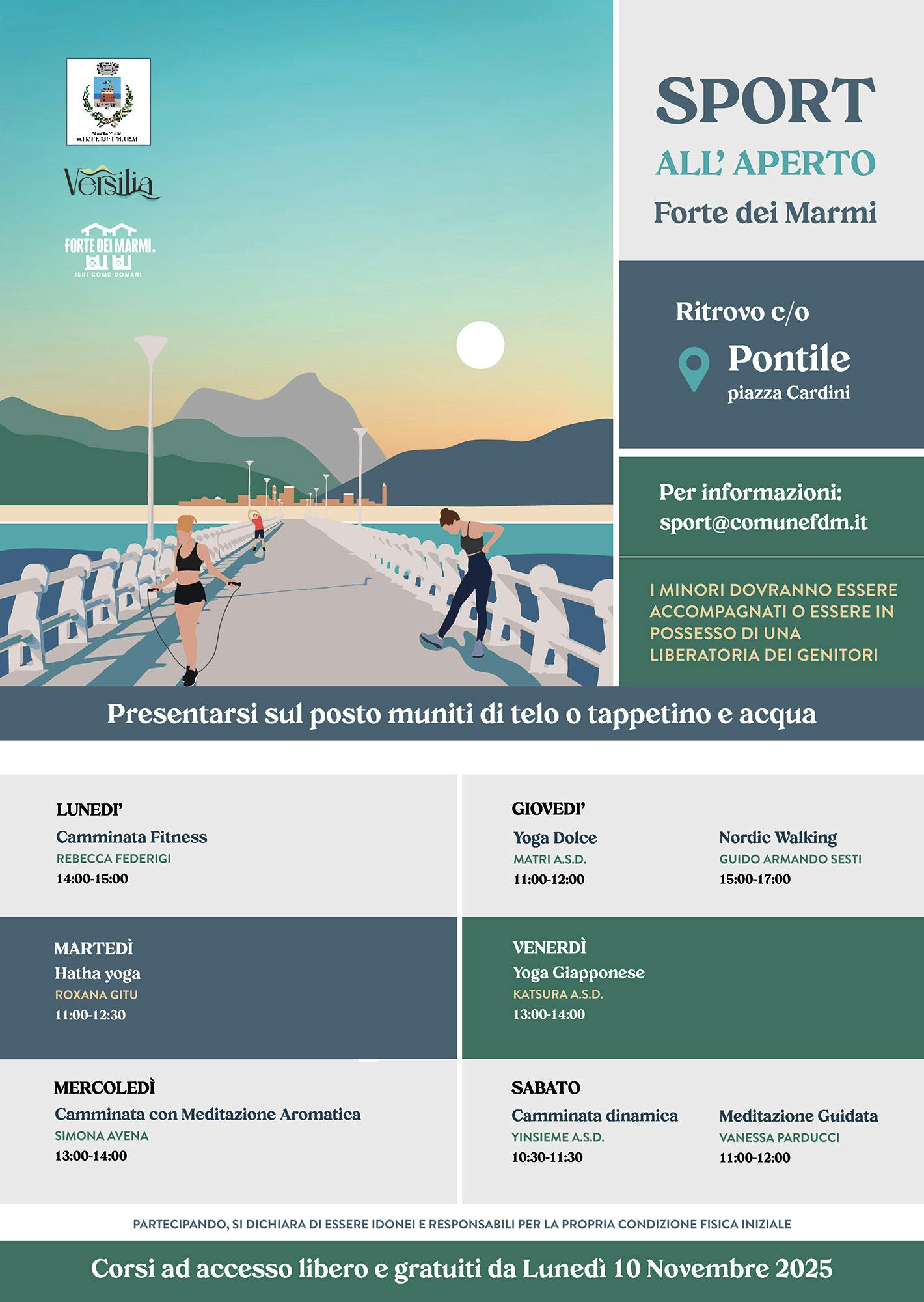 Programma Sport all'aperto Pontile