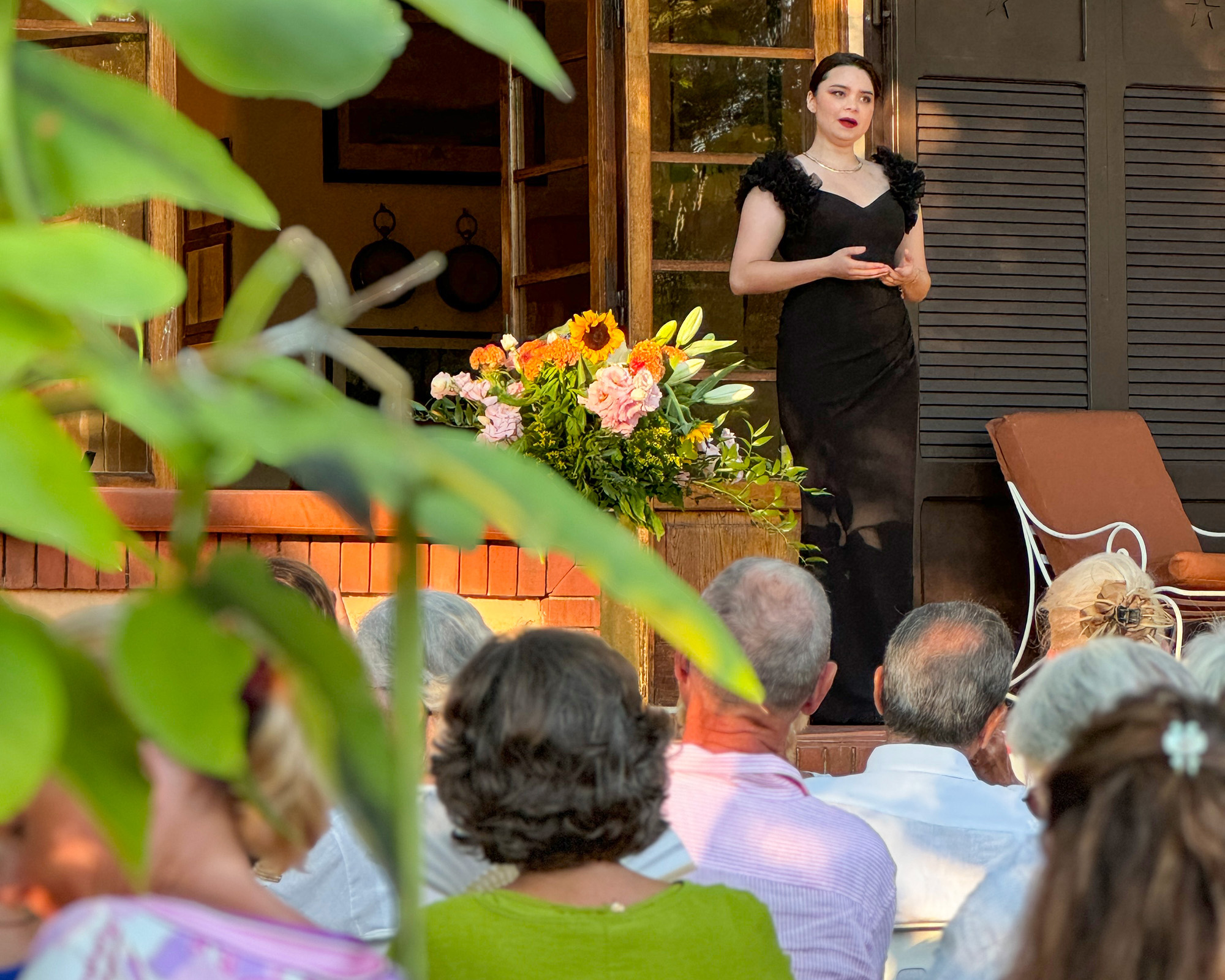 Concerto lirico in villa a Forte dei Marmi