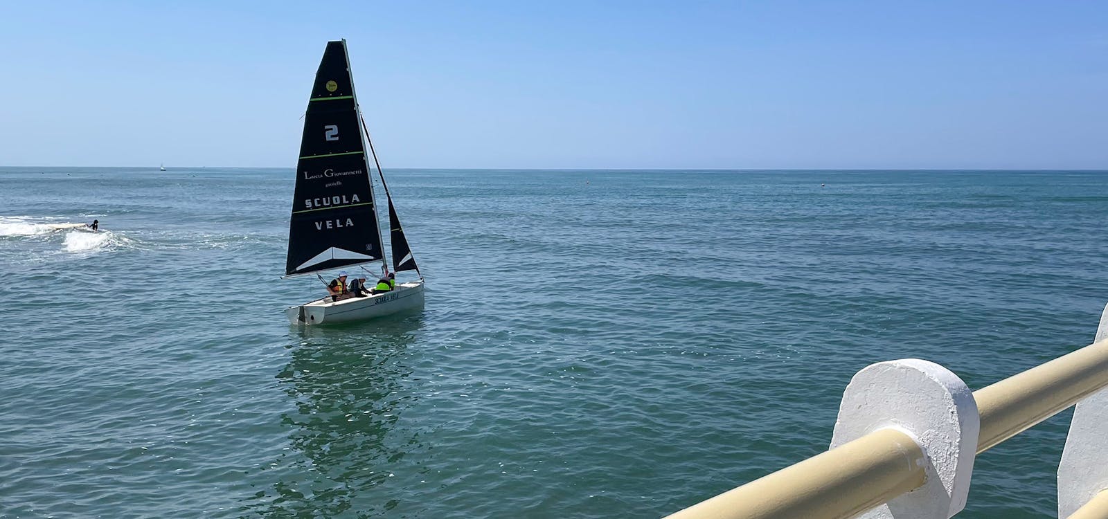 In barca a vela al Forte dei Marmi In barca a vela al Forte dei Marmi