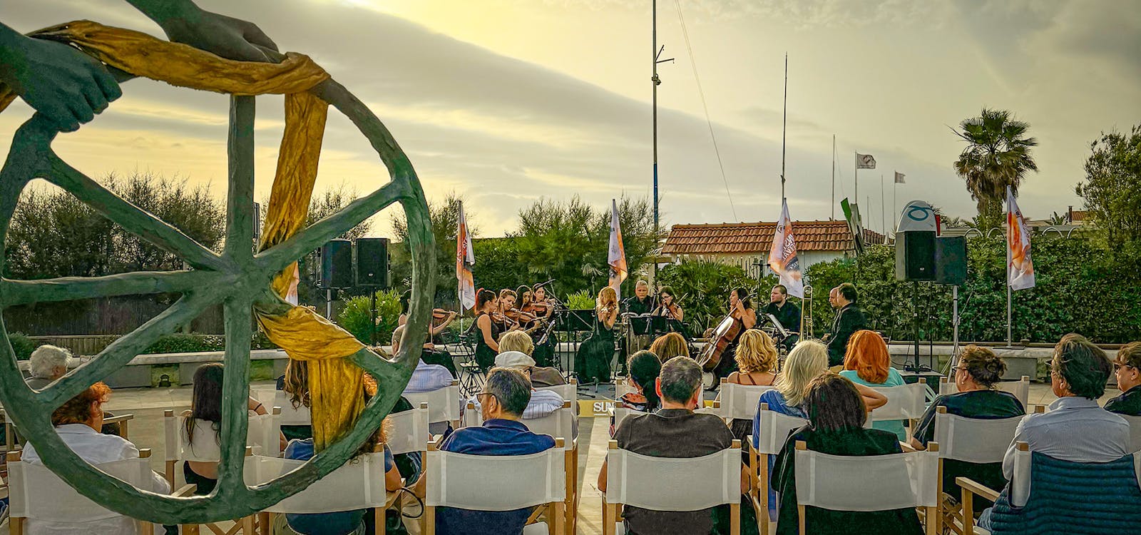 Concerto estivo sul pontile di Forte dei Marmi Concerto estivo sul pontile di Forte dei Marmi