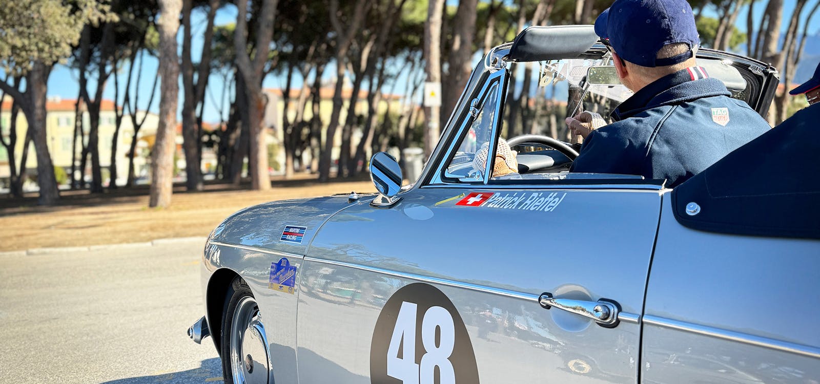 Auto d'epoca in piazza Marconi a Forte dei Marmi Auto d'epoca in piazza Marconi a Forte dei Marmi