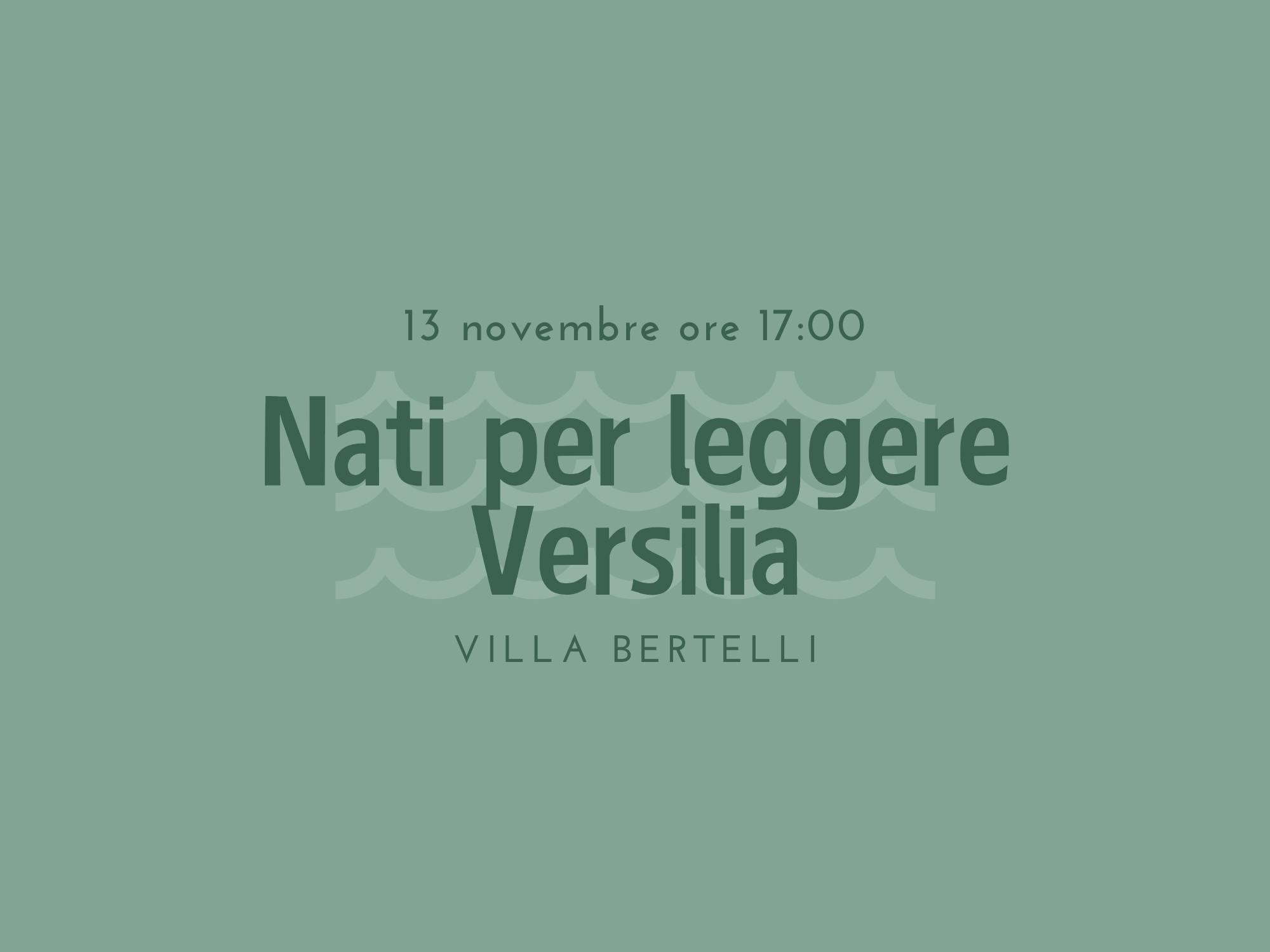 Nati per leggere Versilia
