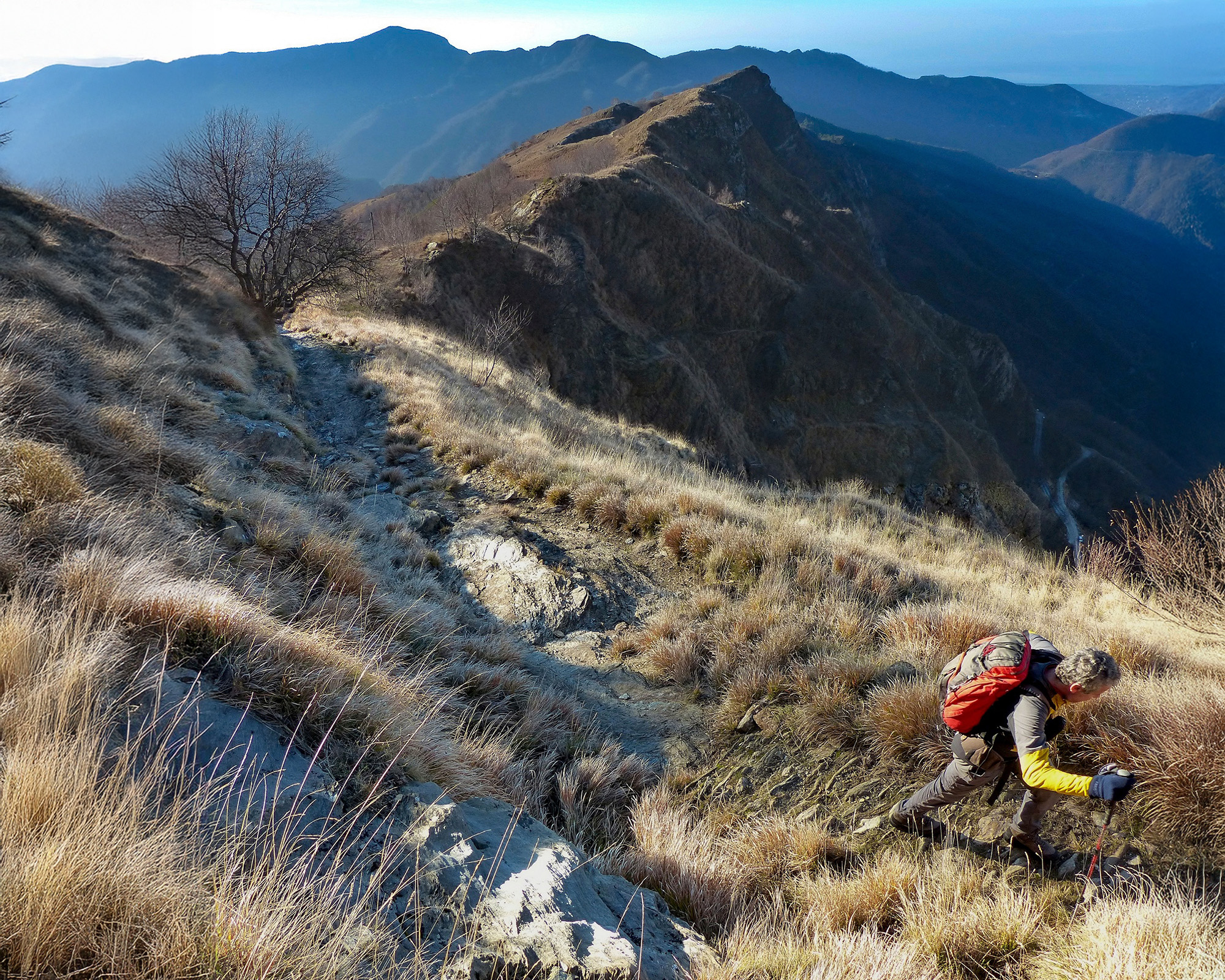 Trekking sulle Apuane in autunno