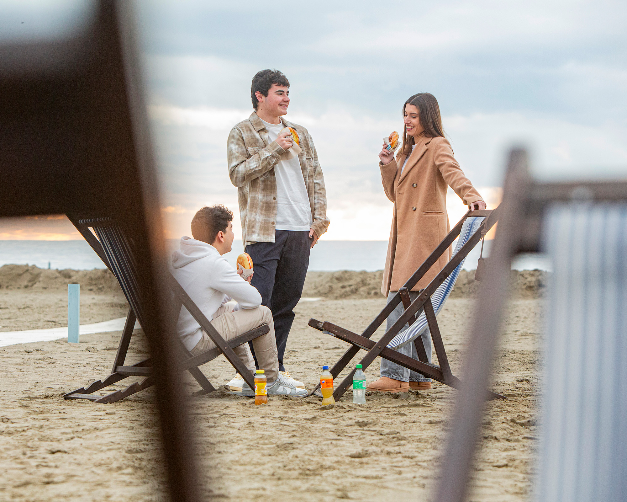 Ritrovarsi in spiaggia anche in pieno inverno