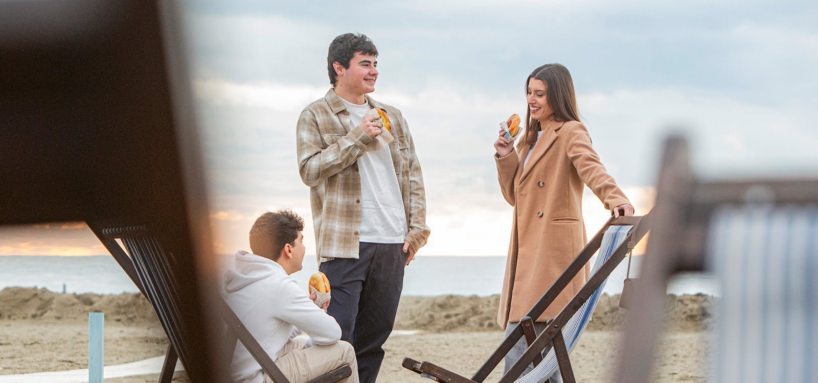 Ritrovarsi in spiaggia anche in pieno inverno Ritrovarsi in spiaggia anche in pieno inverno