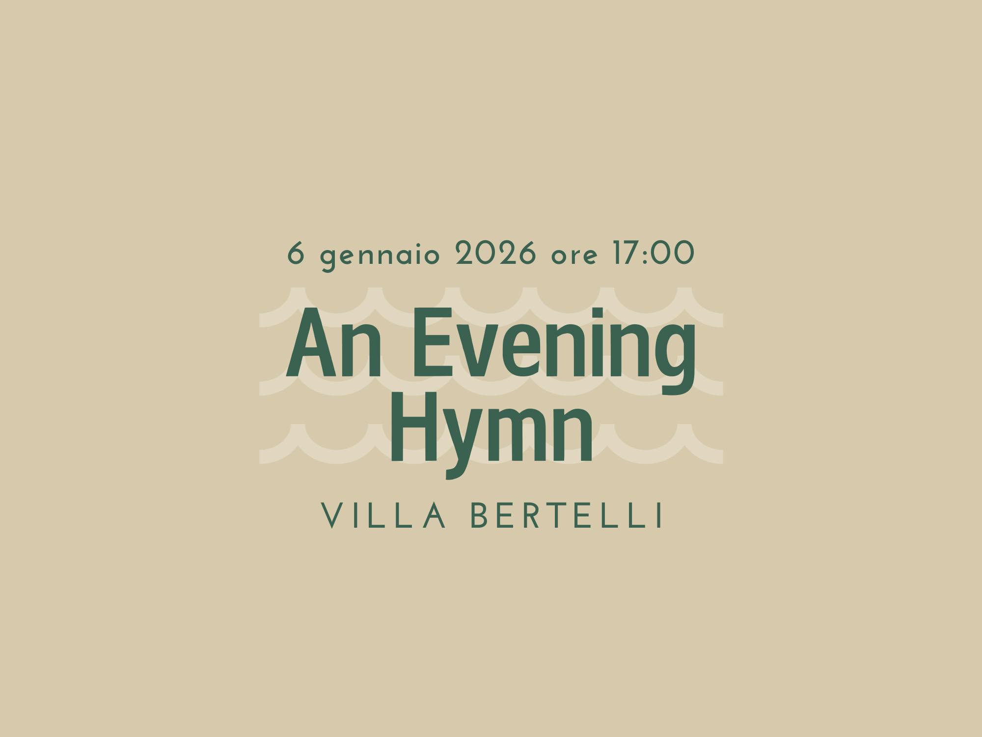 An Evening Hymn