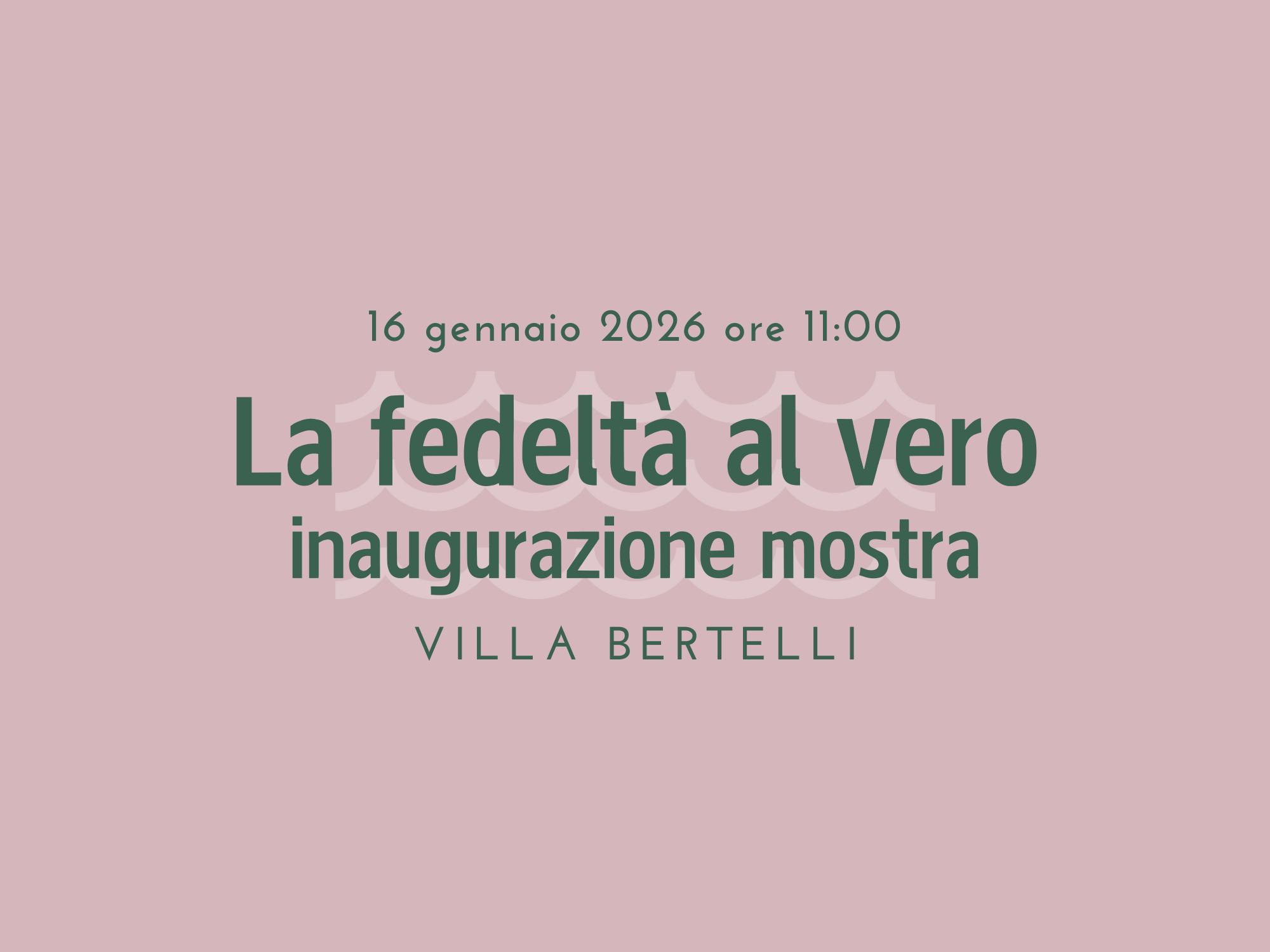 Inaugurazione mostra "La fedeltà al vero: trent'anni di pittura di Renato Santini"