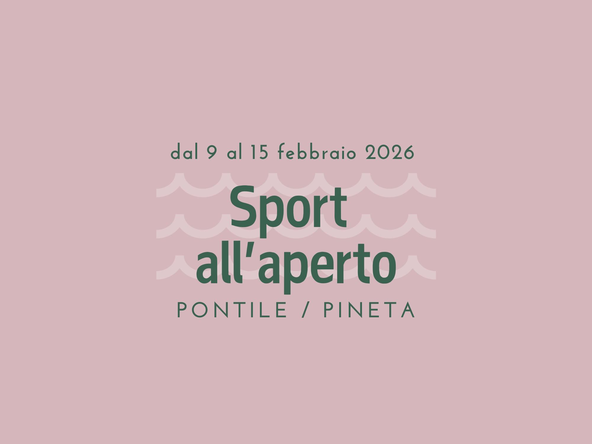 Sport all'aperto - dal 9 al 15 febbraio 2026