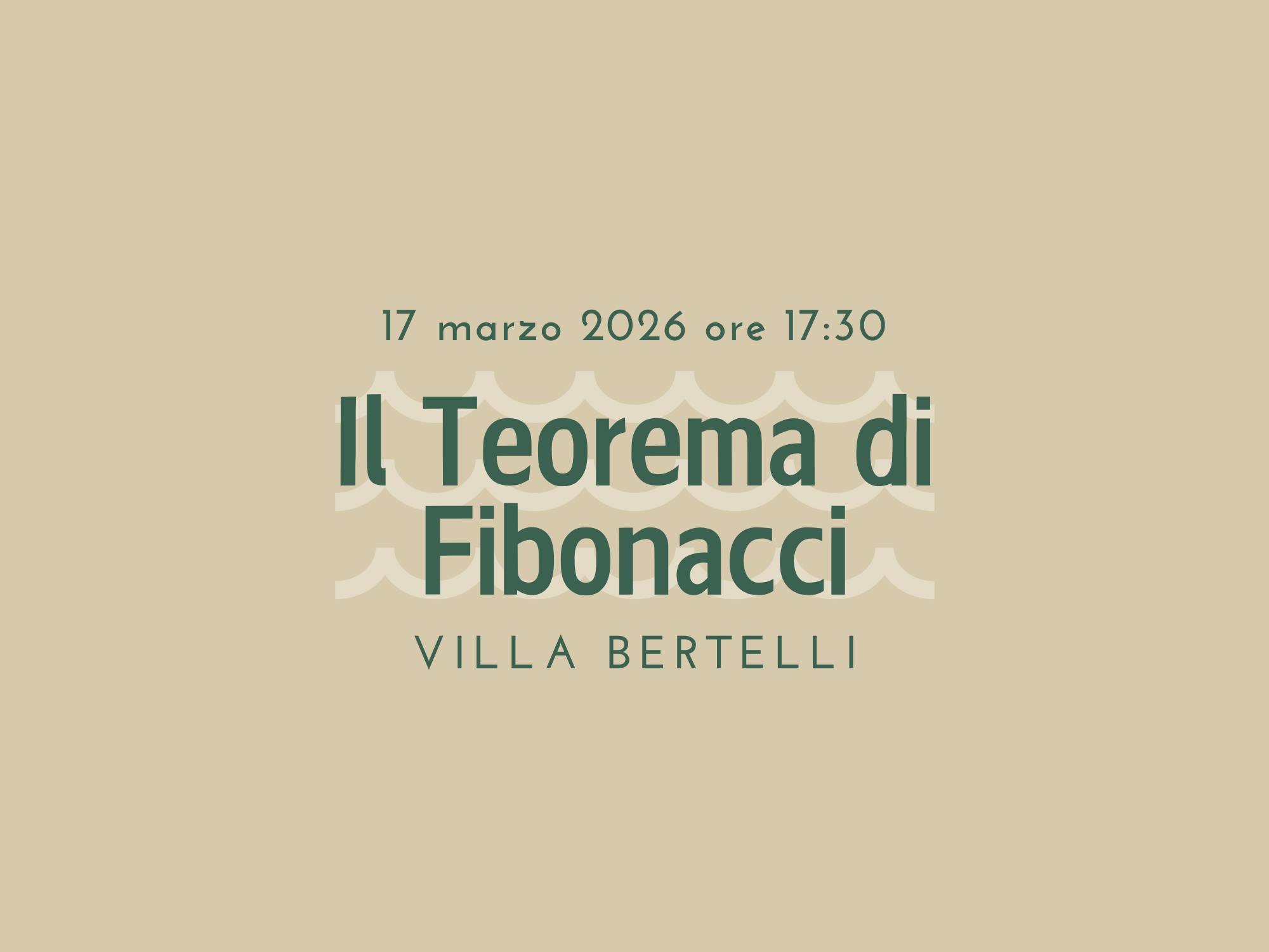 Il Teorema di Fibonacci di Giorgio Ventura