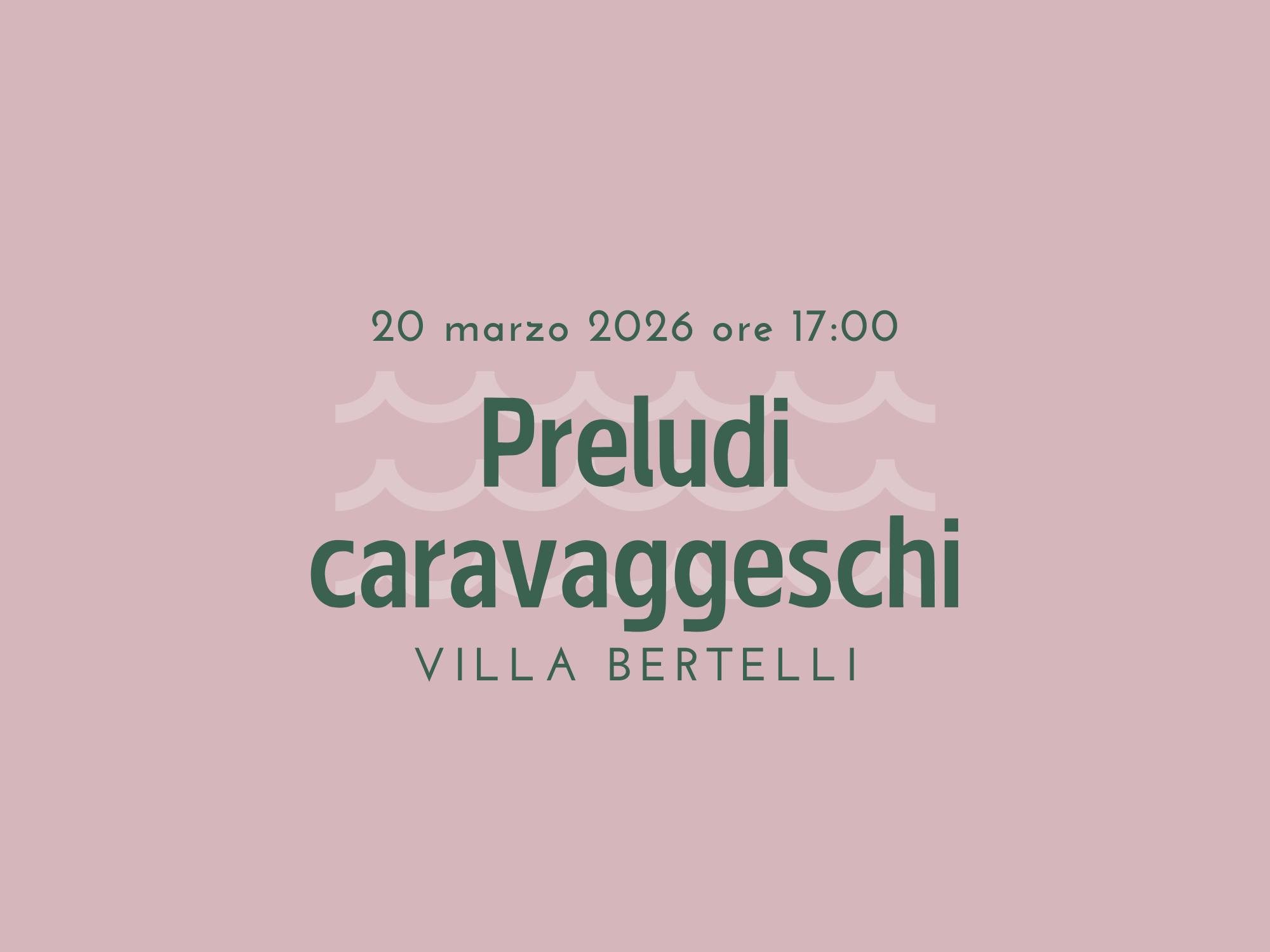 Conferenza “I pittori lombardi della luce: preludi caravaggeschi“
