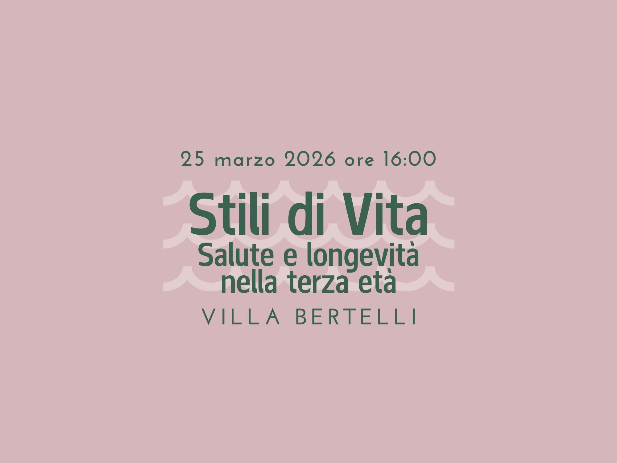 Copertina Stili di Vita 25 marzo