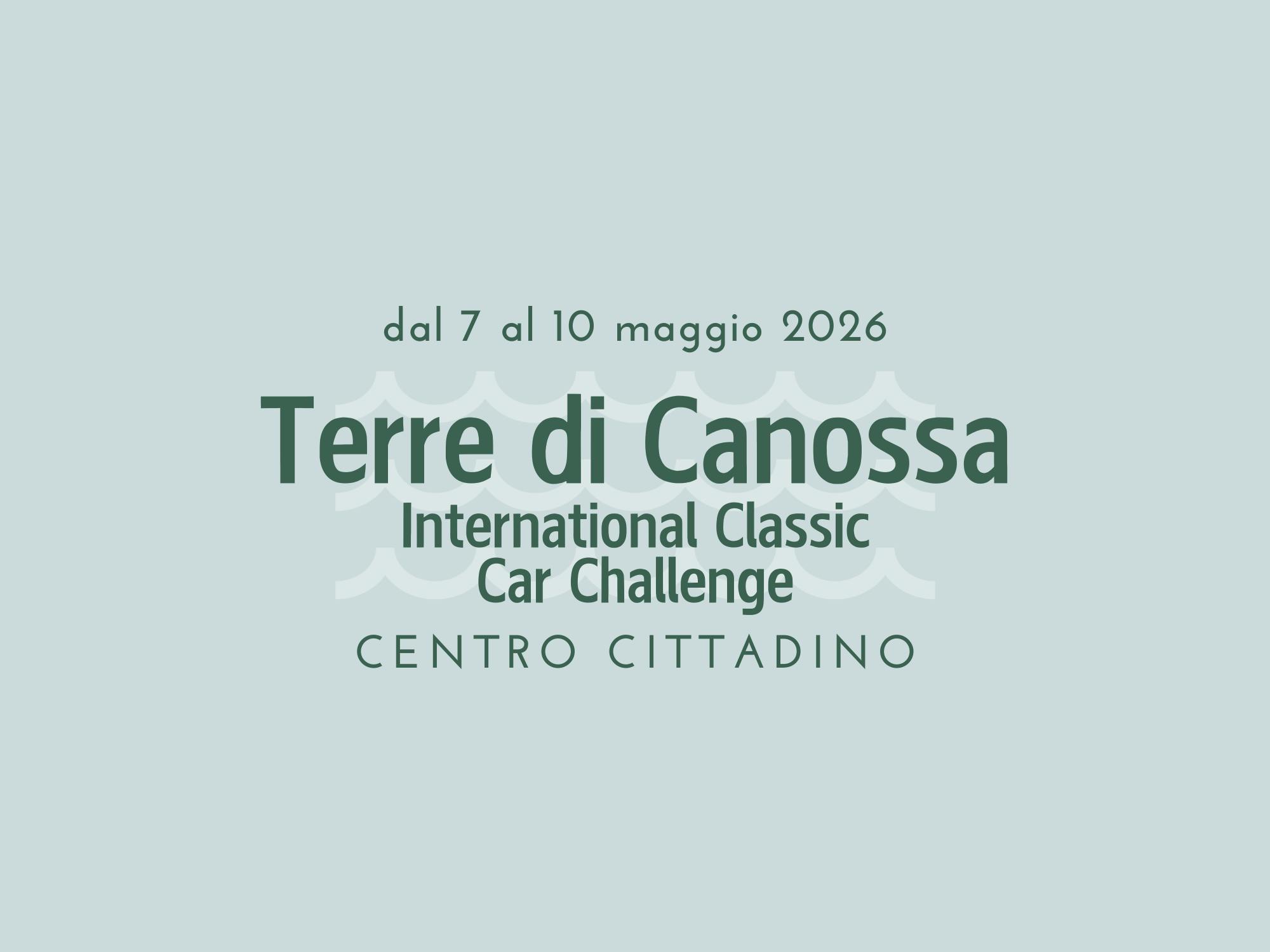 Terre di Canossa - International Classic Car Challenge