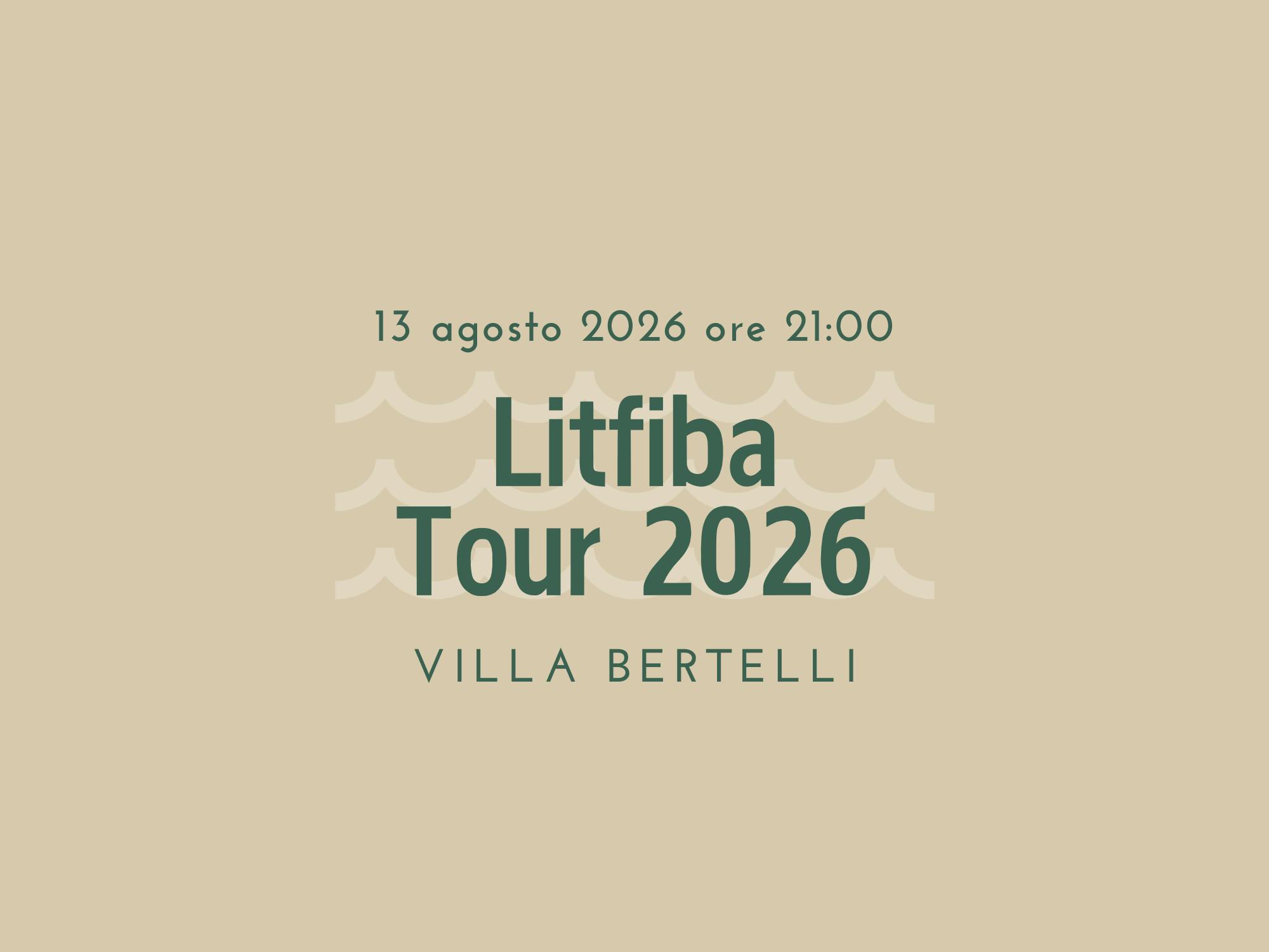Litfiba - “Quarant’anni di 17Re – Tour 2026”