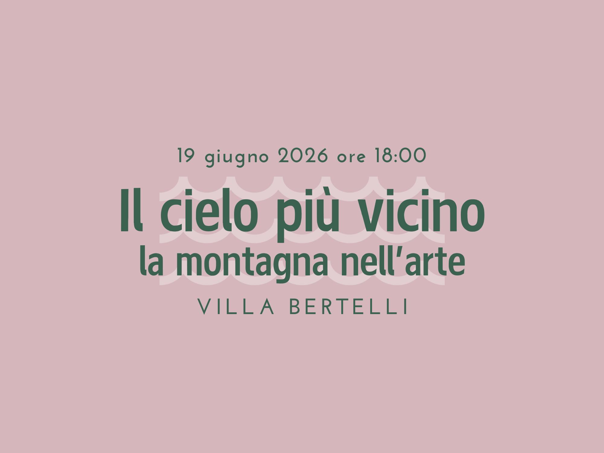 Presentazione libro Vittorio Sgarbi "Il cielo più vicino. La montagna nell’arte"