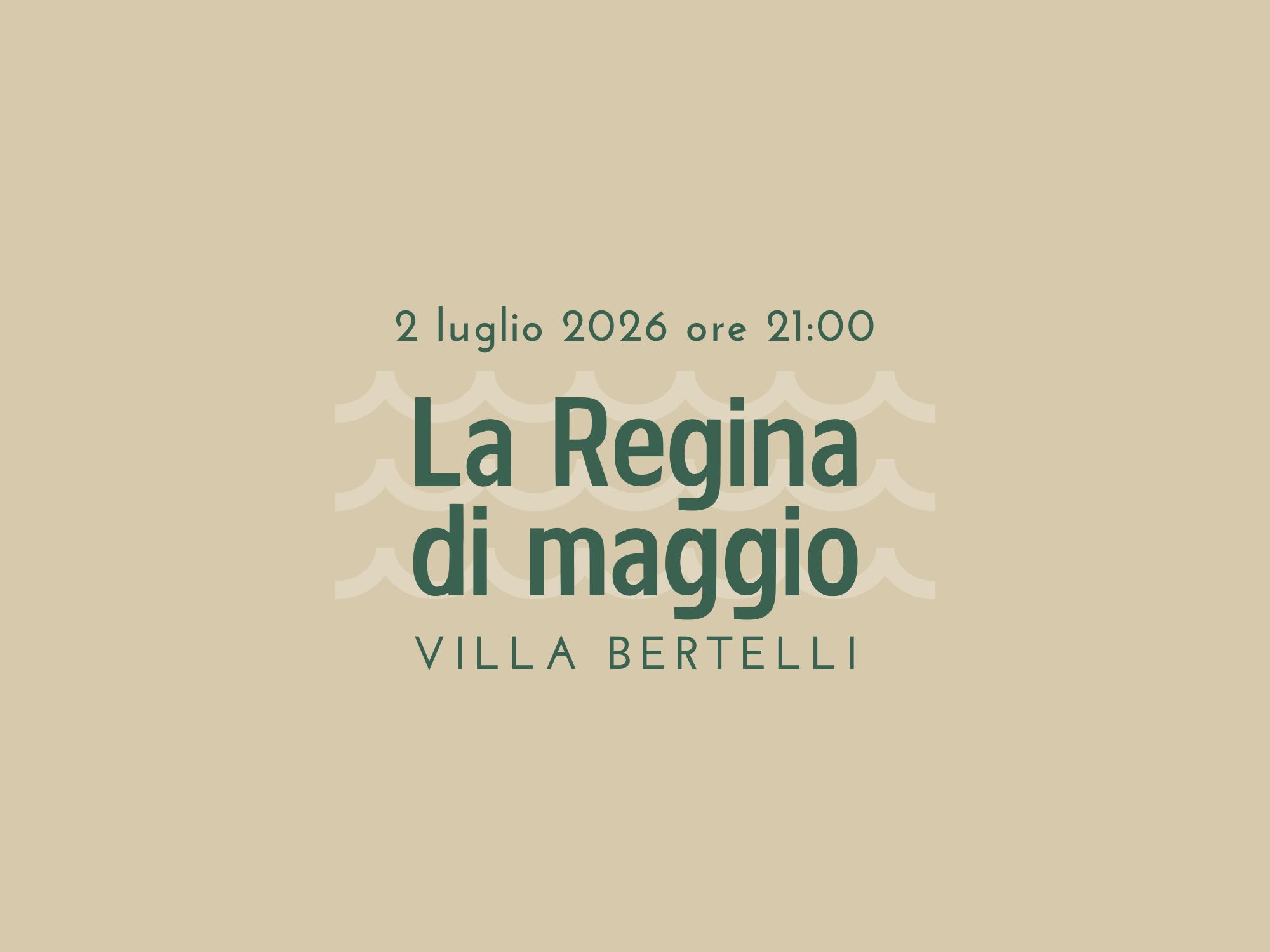 Presentazione libro “La Regina di maggio”
